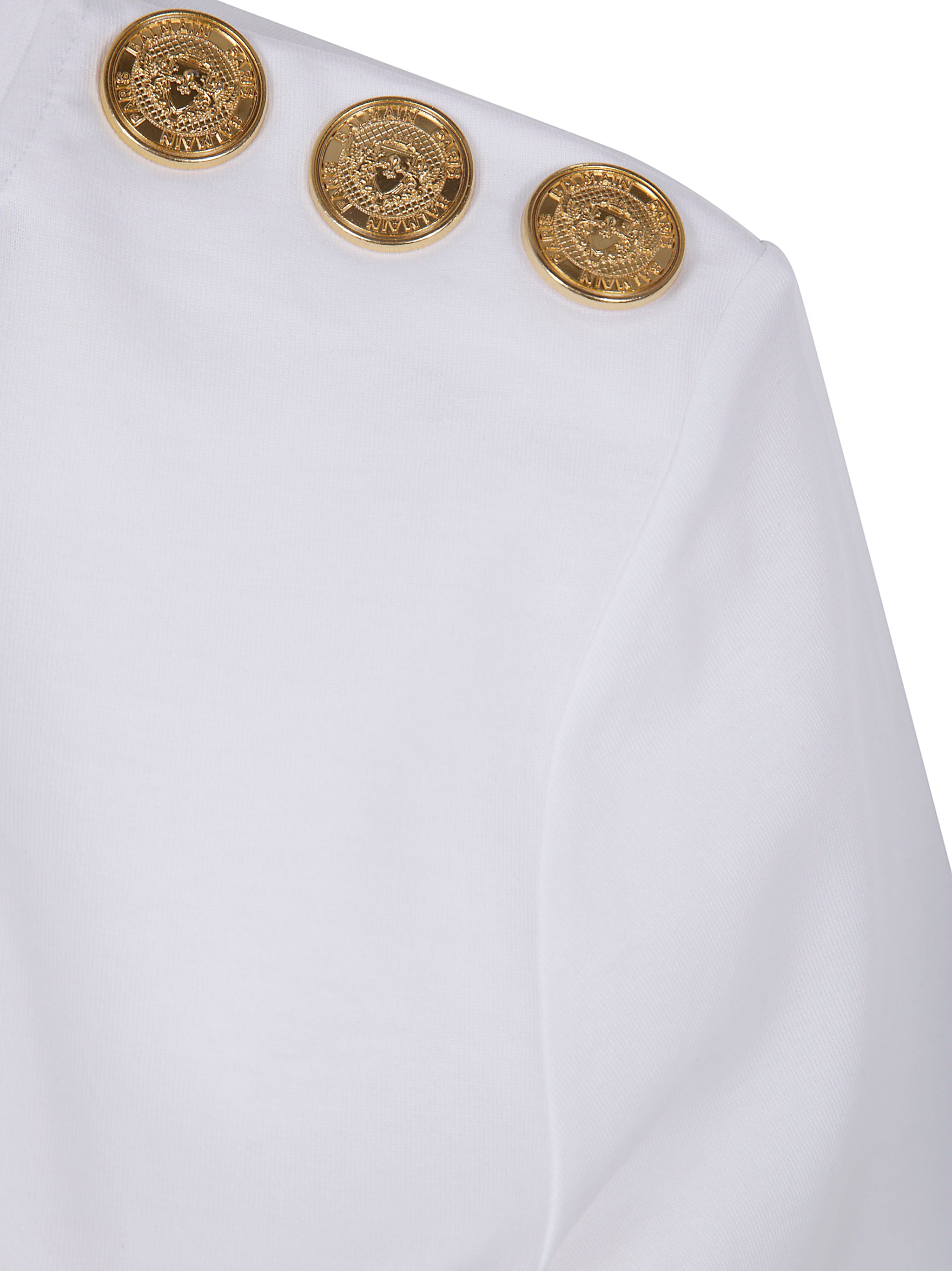 3 BUTTONS PRINTED T-SHIRT Balmain