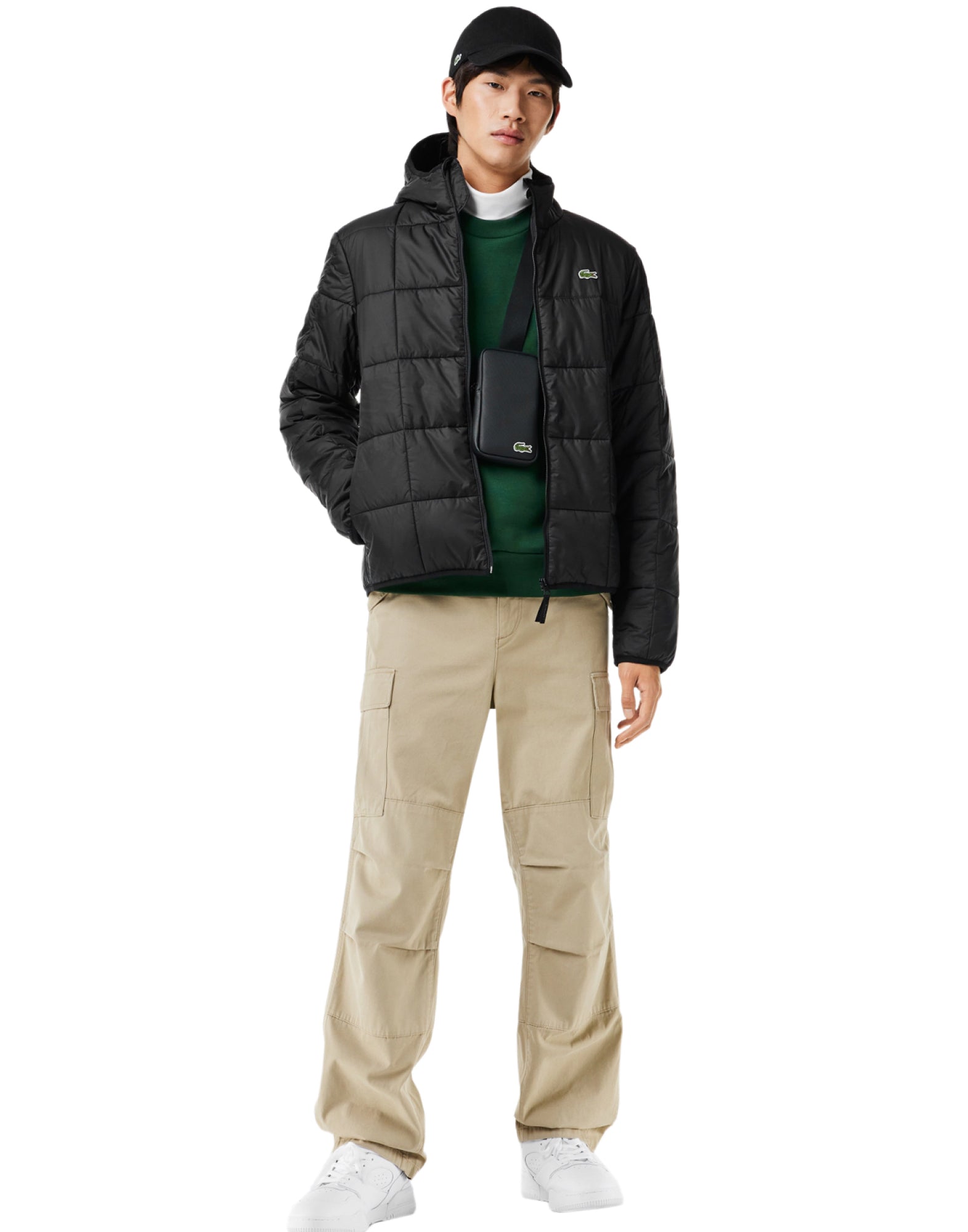LOGO WATERPROOF PUFFER JACKET Lacoste