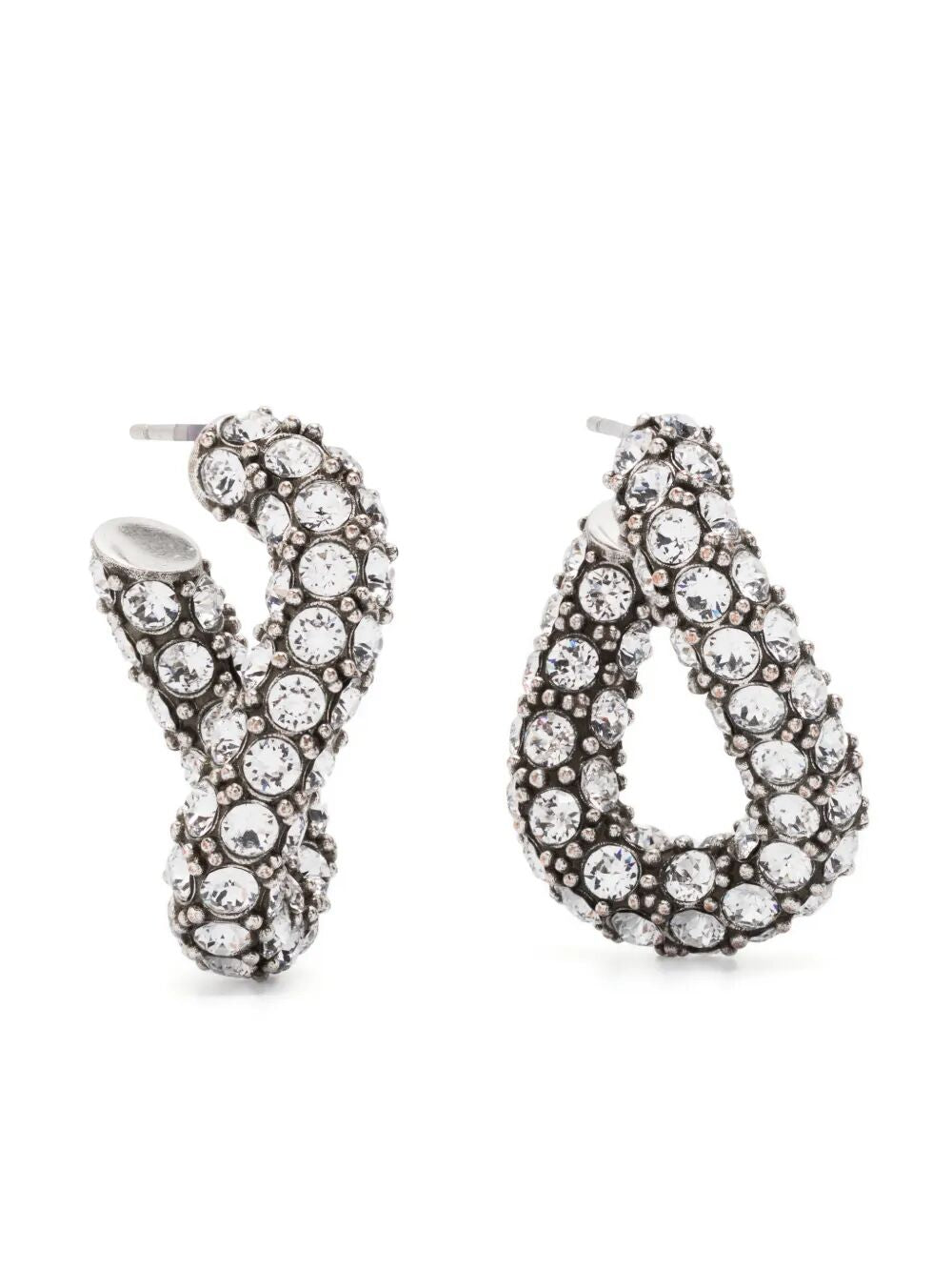 FUNKY RING EARRINGS Isabel Marant METALLIC UNICA