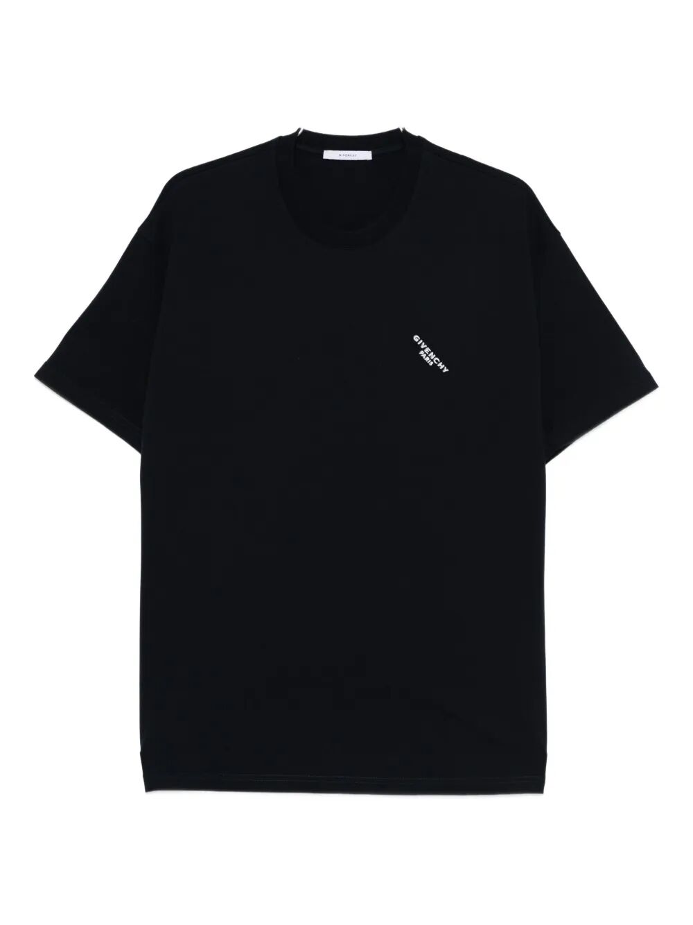COTTON T-SHIRT WITH EMBROIDERED LOGO Givenchy BLUE M