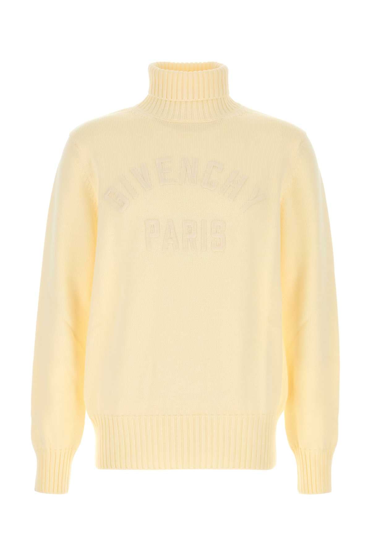 CREAM COTTON SWEATER Givenchy YELLOW S