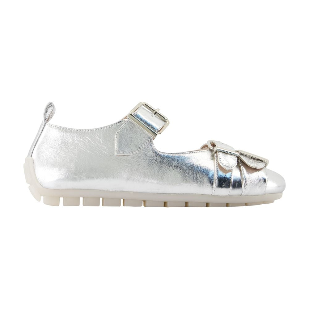 BUCKLE GRIP BALLERINA Simone Rocha SILVER 40