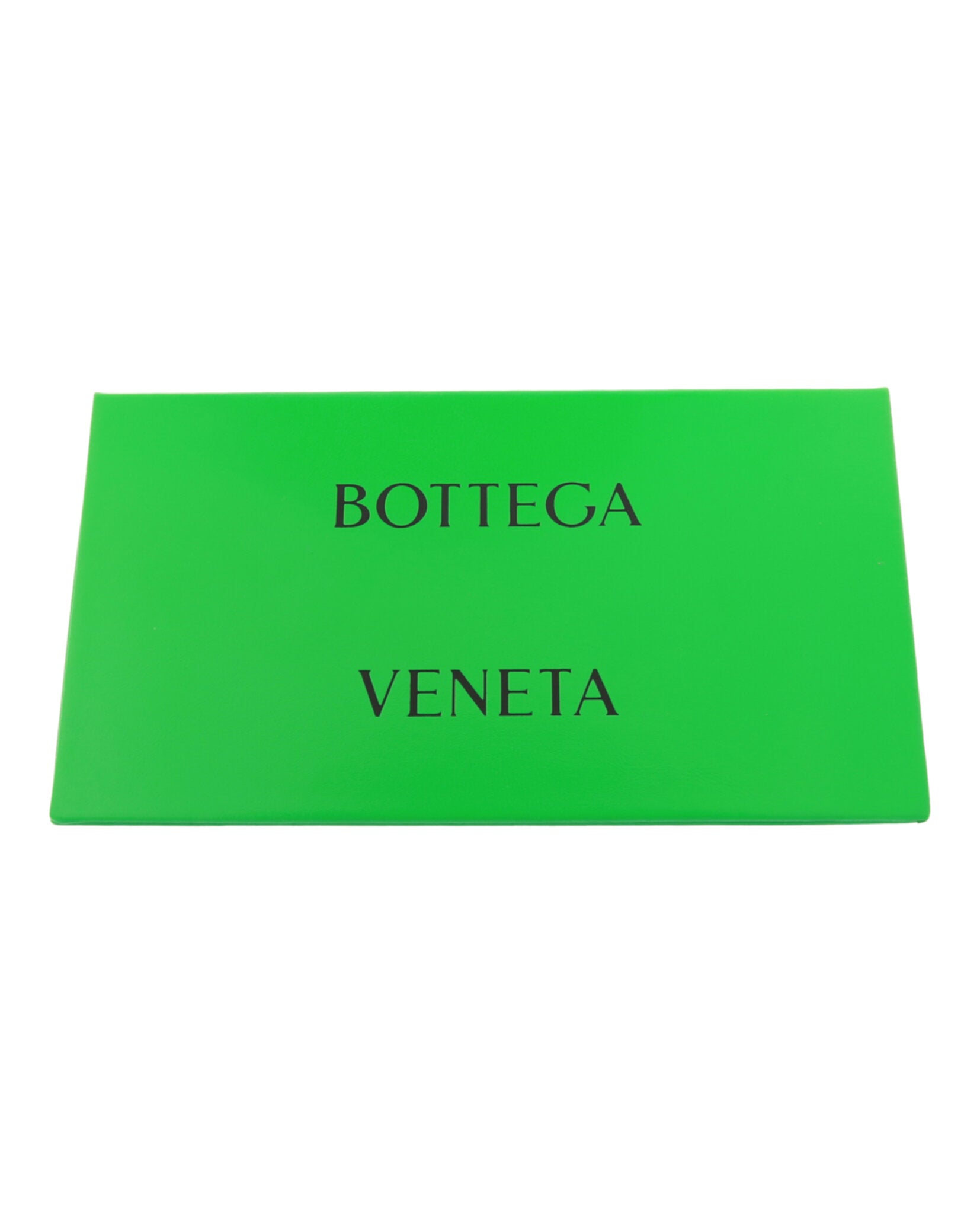 Multicolor square metal sunglasses by Bottega Veneta, full view