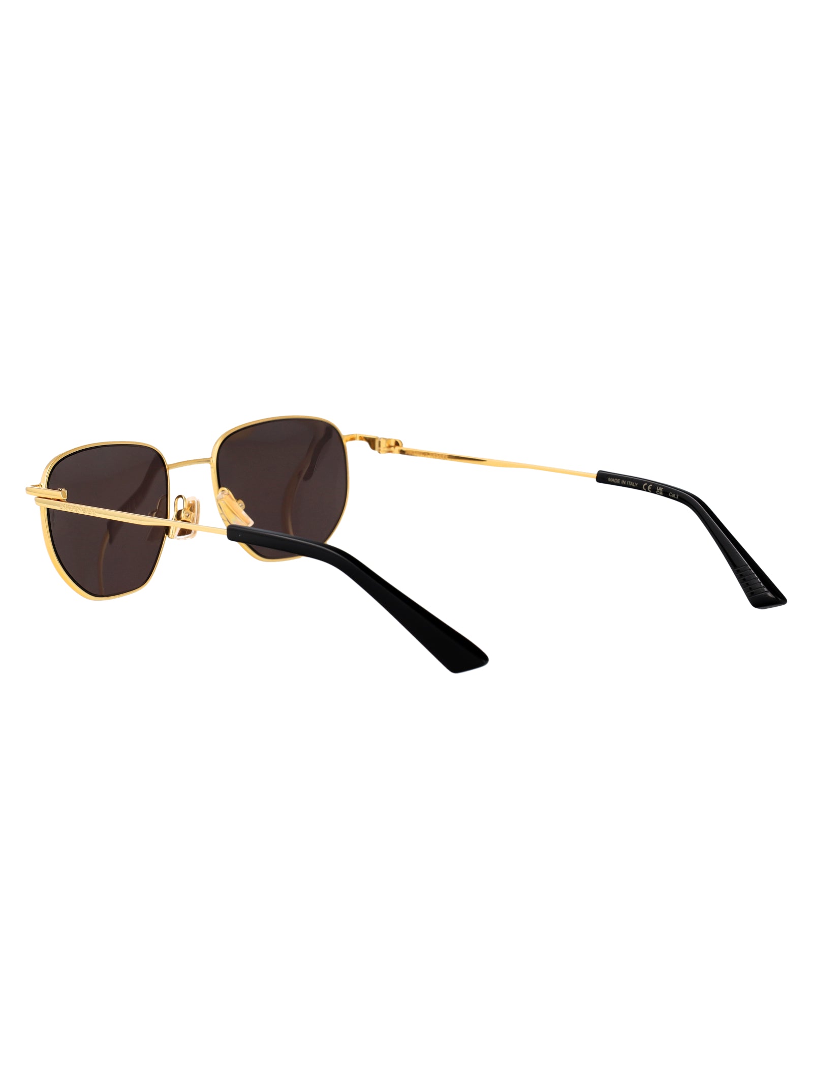 GOLD METAL SUNGLASSES Bottega Veneta