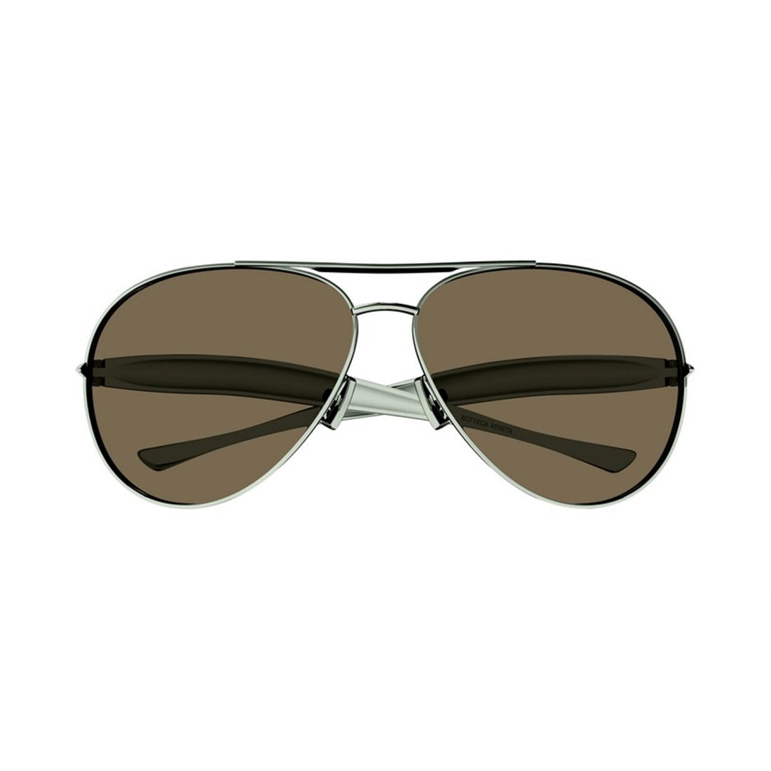 METALLIC GREEN SUNGLASSES Bottega Veneta