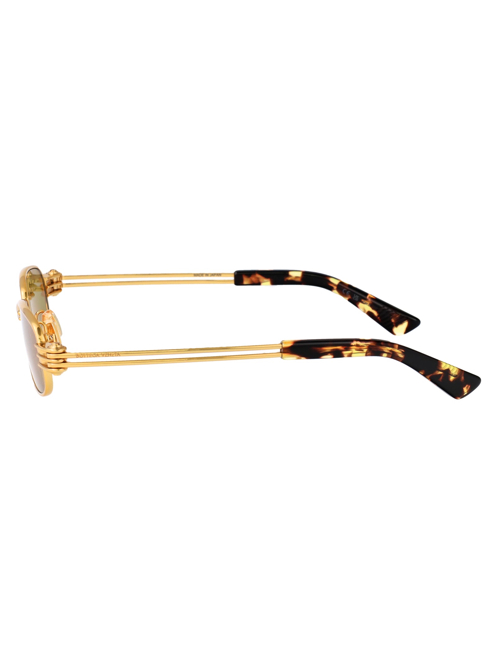 GOLD METAL SUNGLASSES Bottega Veneta