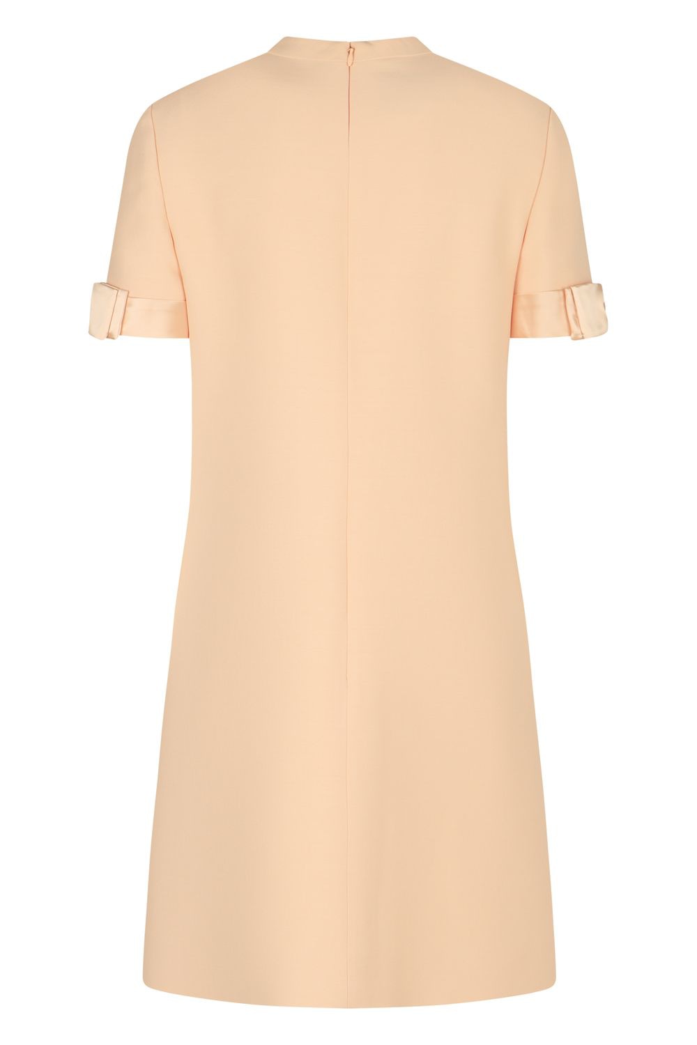 CRÊPE COUTURE DRESS Valentino Garavani panna 40
