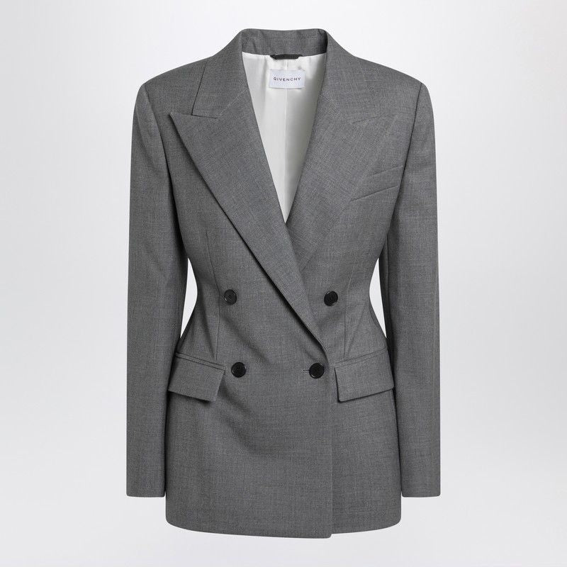 DOUBLE BREASTED JACKET Givenchy GREY 38
