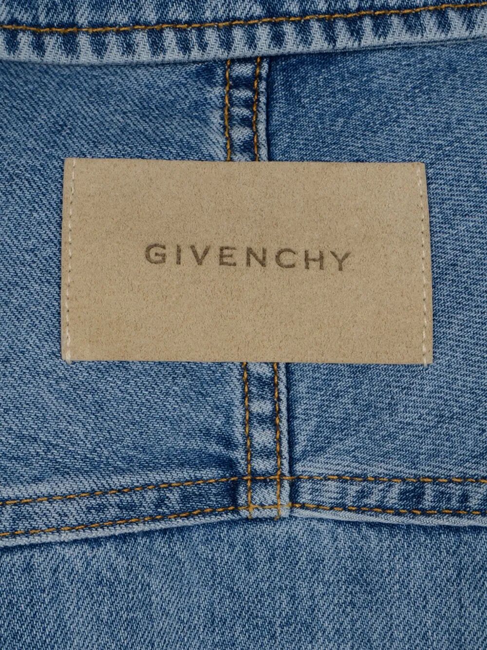SHORT COCOON DENIM SHIRT Givenchy
