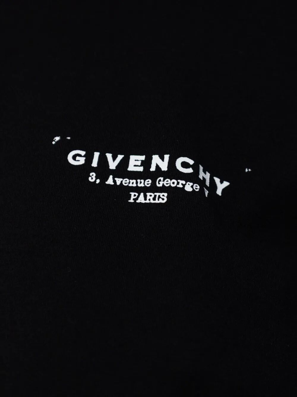 BLACK COTTON T-SHIRT Givenchy