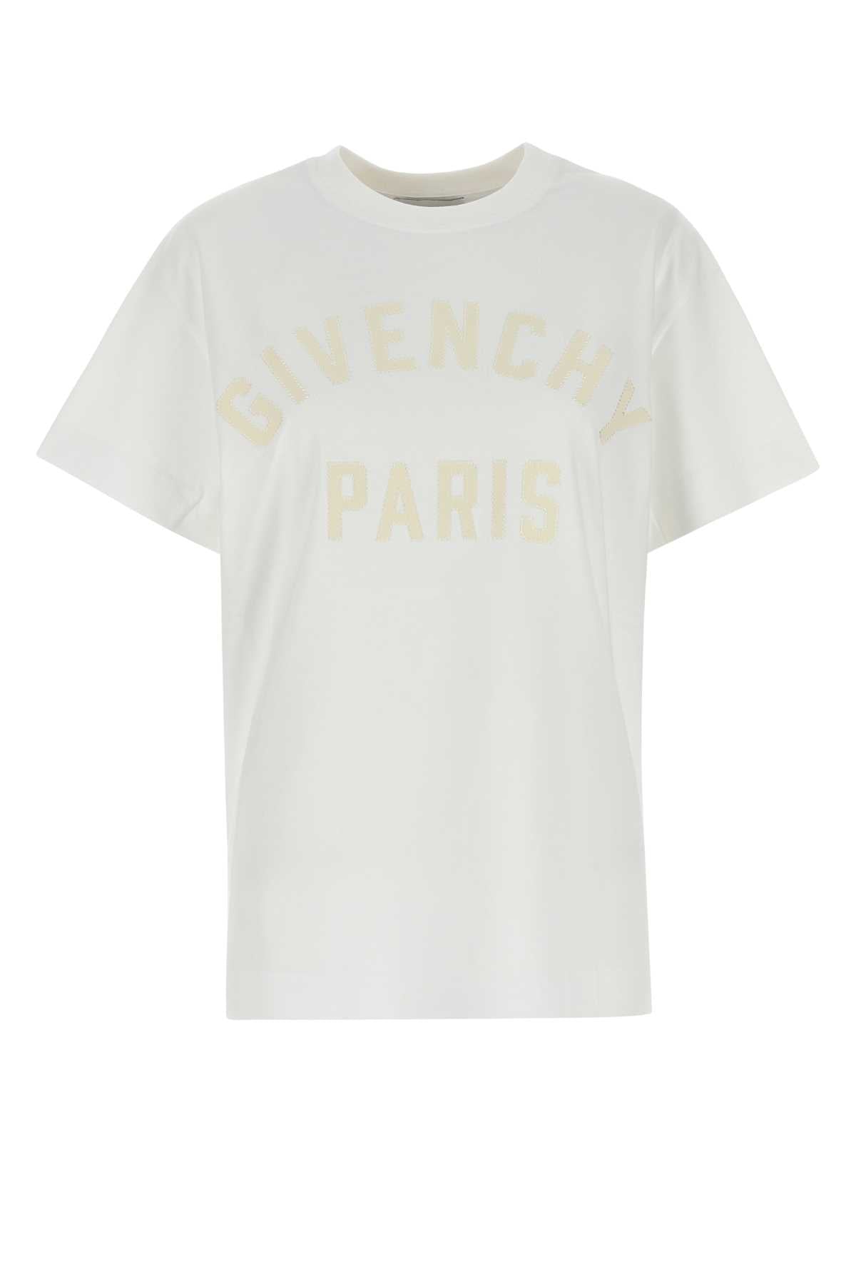 WHITE COTTON OVERSIZE T-SHIRT Givenchy WHITE XS