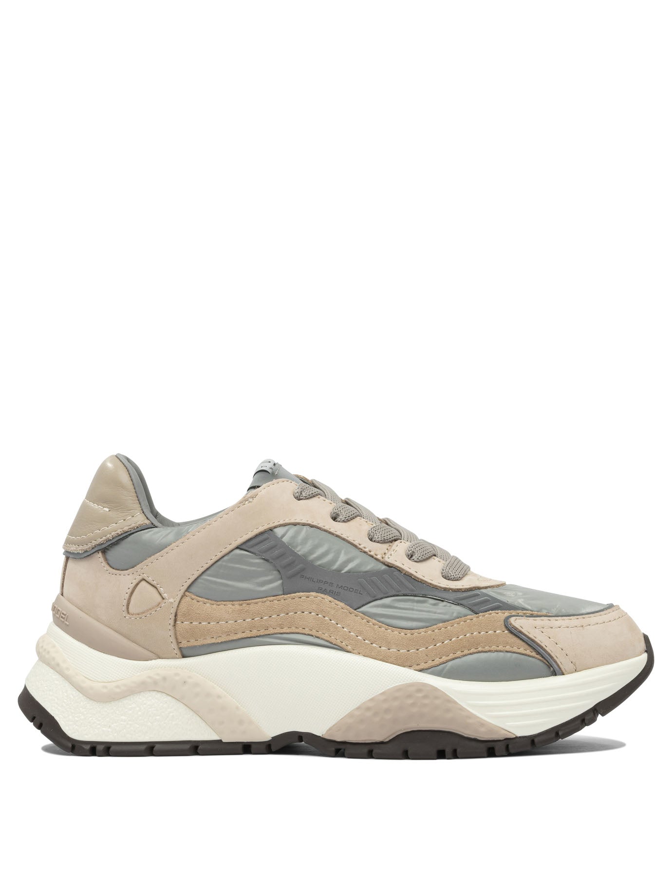 BEIGE RUBBER SNEAKERS PHILIPPE MODEL PARIS BEIGE 38