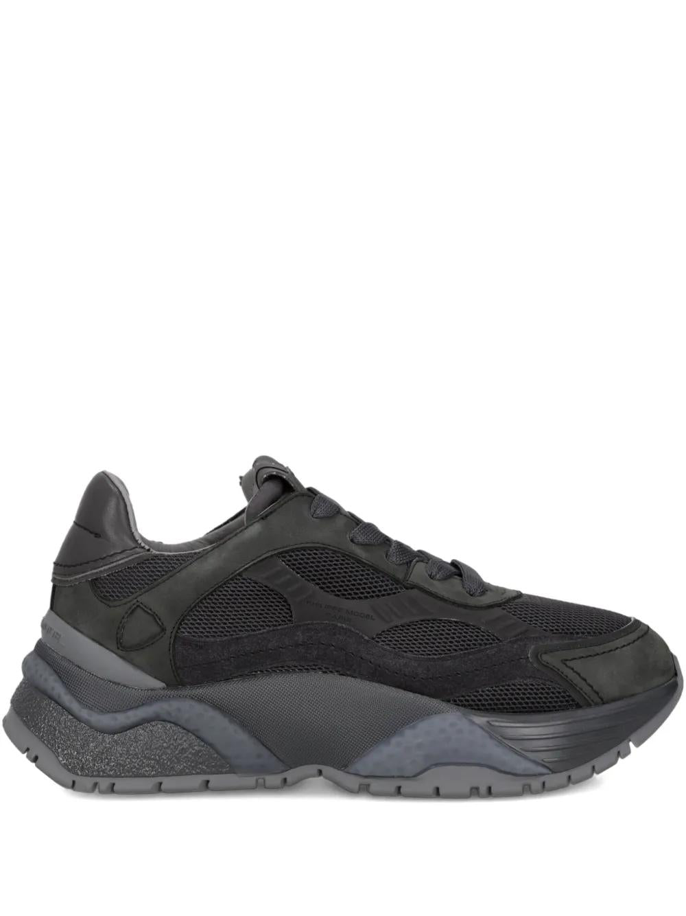 LOW TOP SNEAKERS PHILIPPE MODEL PARIS NUBUCKRESAUANTHRACITE 40