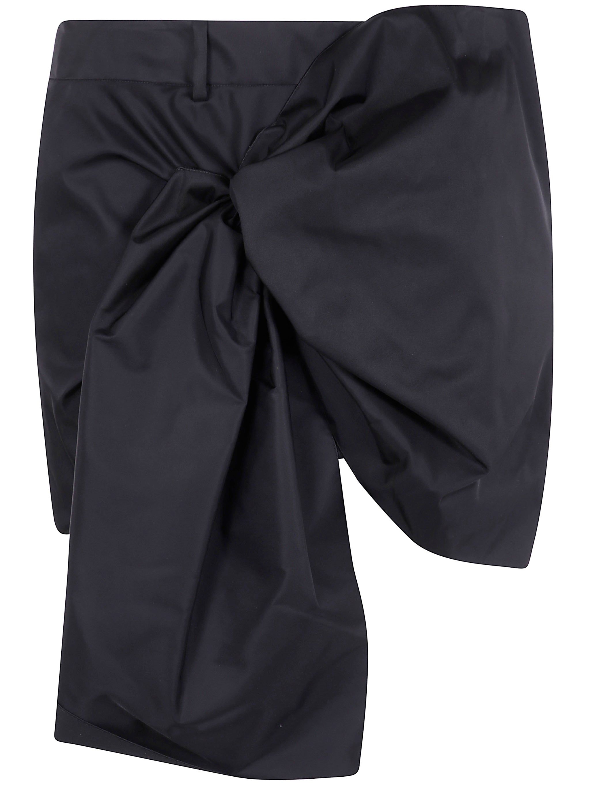 MINI SKIRT WITH BOW N21 BLACK 38