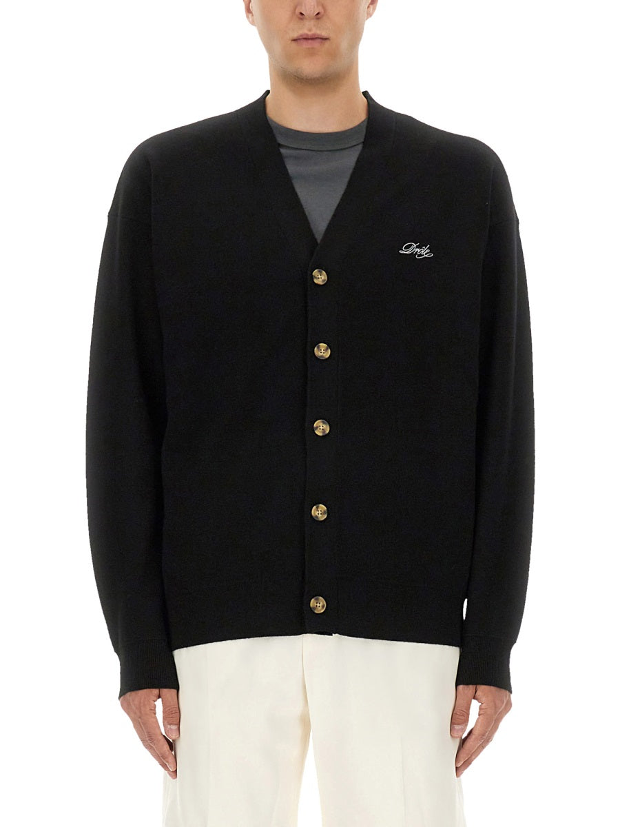 BLACK MERINO WOOL SWEATERS DRÔLE DE MONSIEUR BLACK M