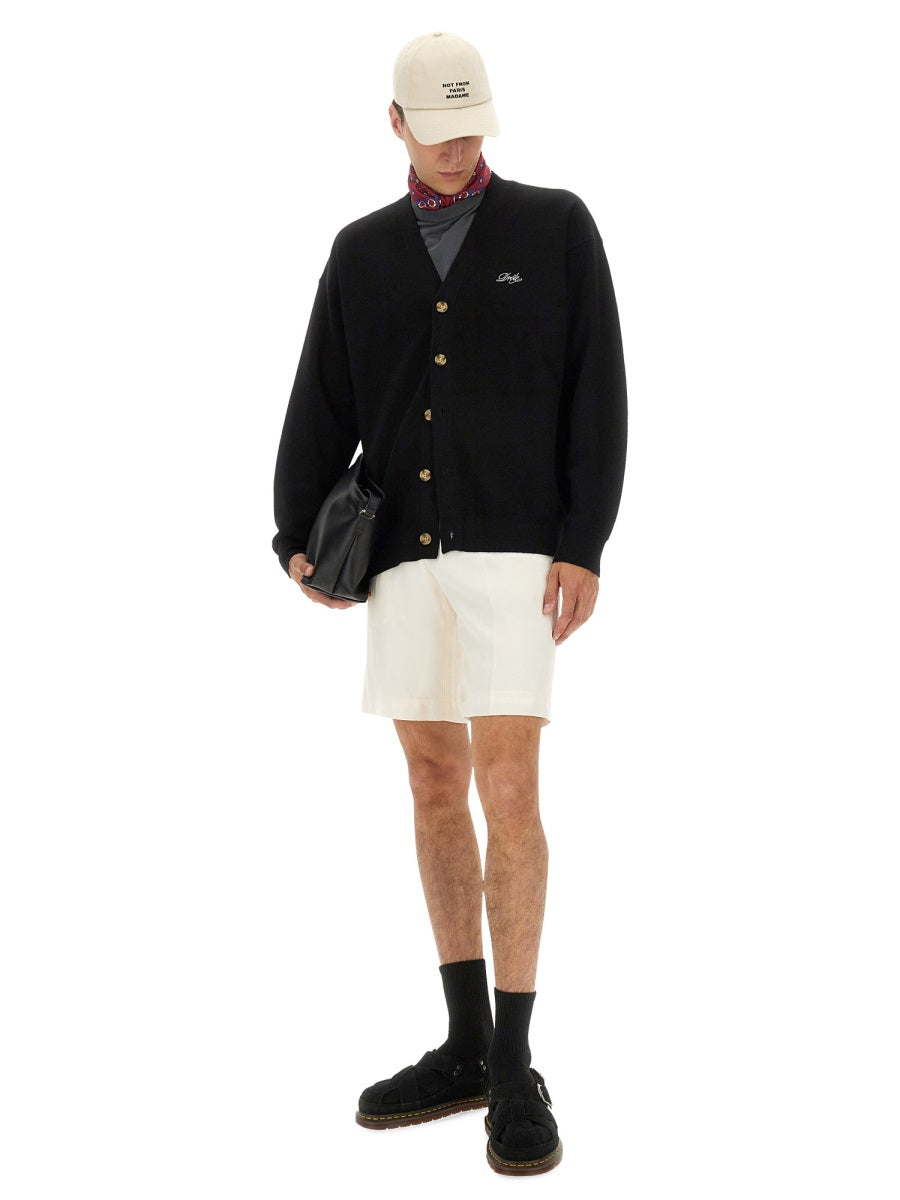 BLACK MERINO WOOL SWEATERS DRÔLE DE MONSIEUR
