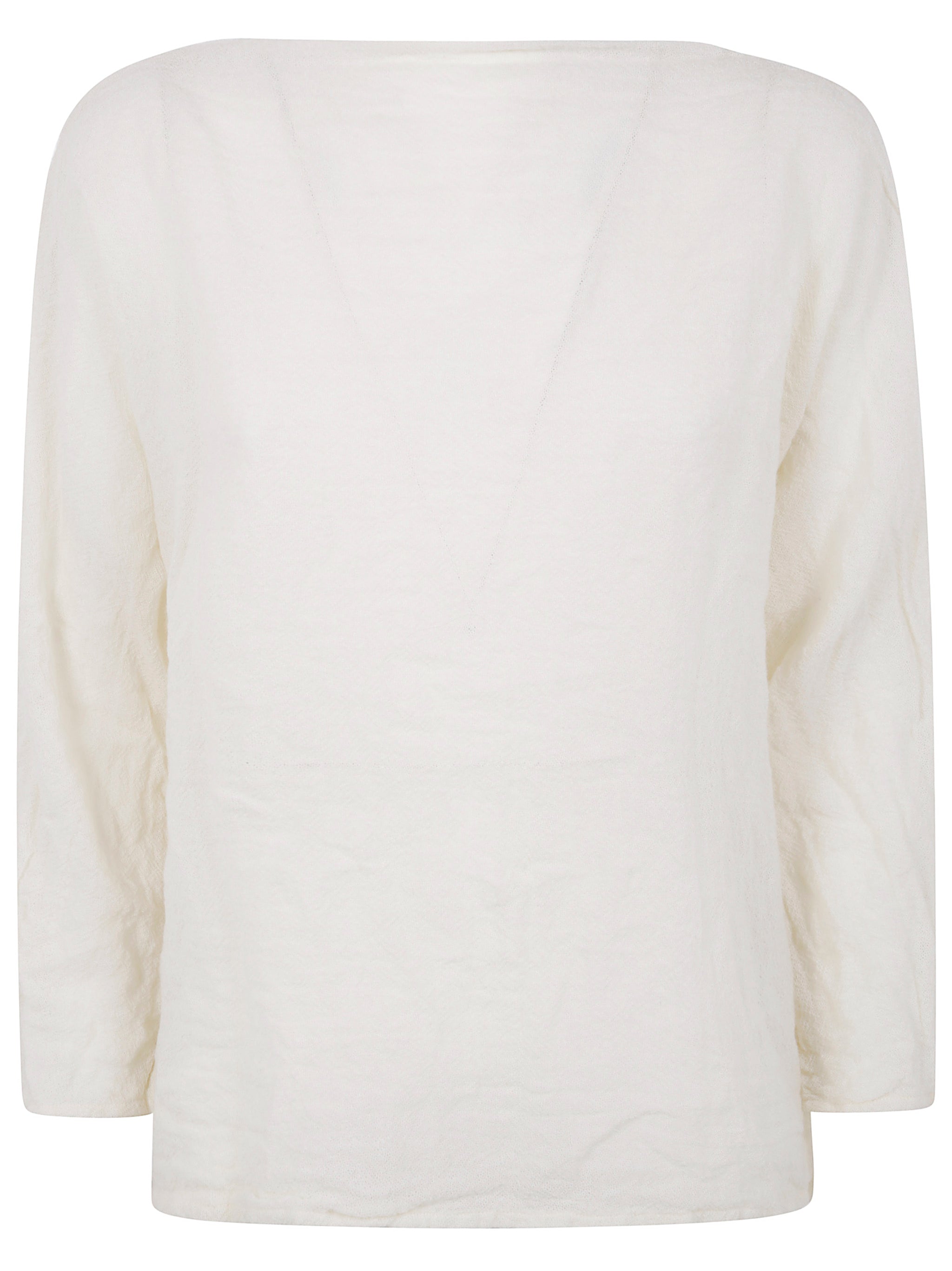 "CAMICIA LUNEDI" WASHED SELVEDGE SHIRT DANIELA GREGIS WHITE UNICA