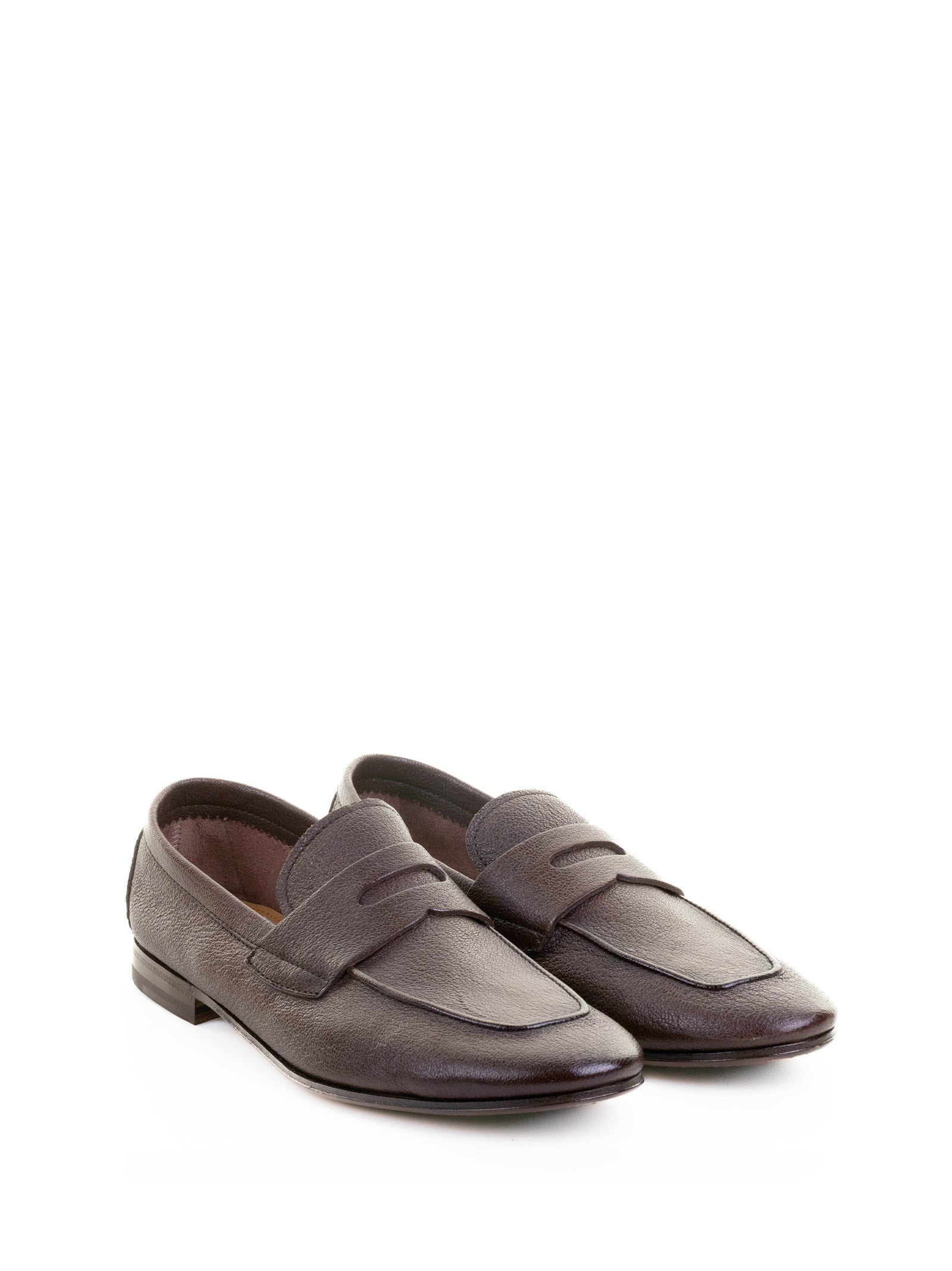 MOCCASIN IN DARK BROWN LEATHER HENDERSON