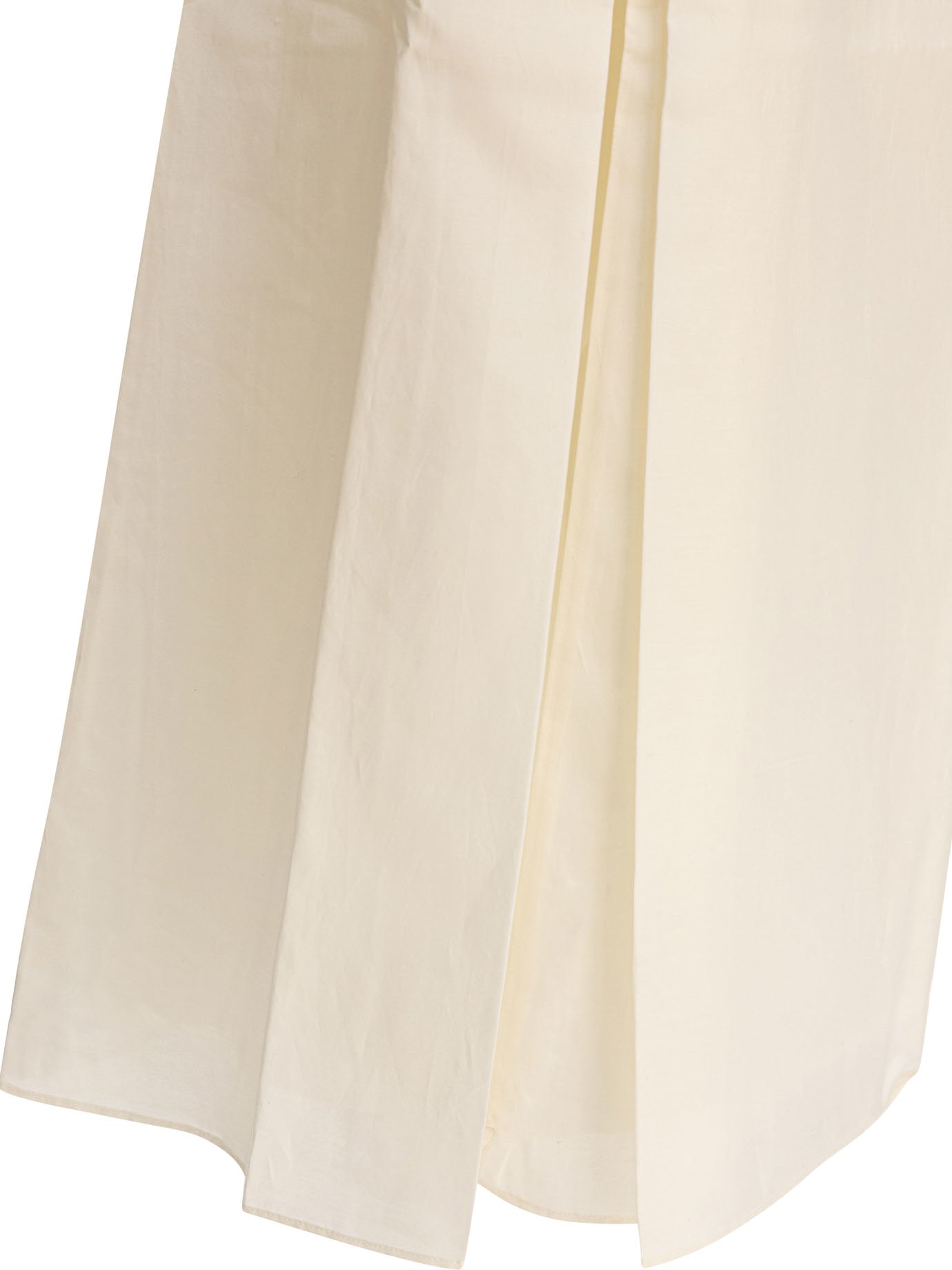 WHITE SILK SKIRT LOULOU DE SAISON