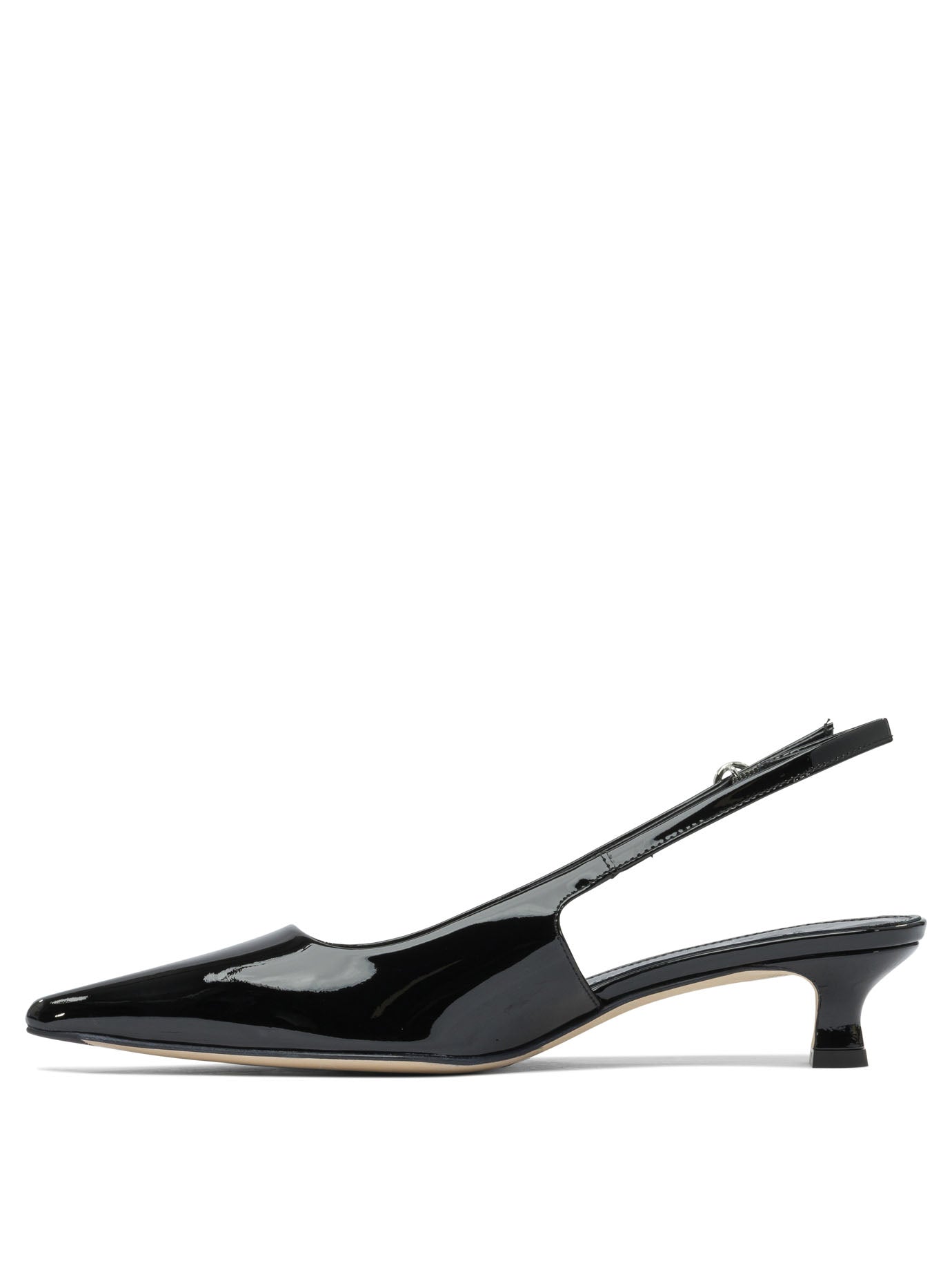 BLACK RUBBER HEELED SHOES Aeyde