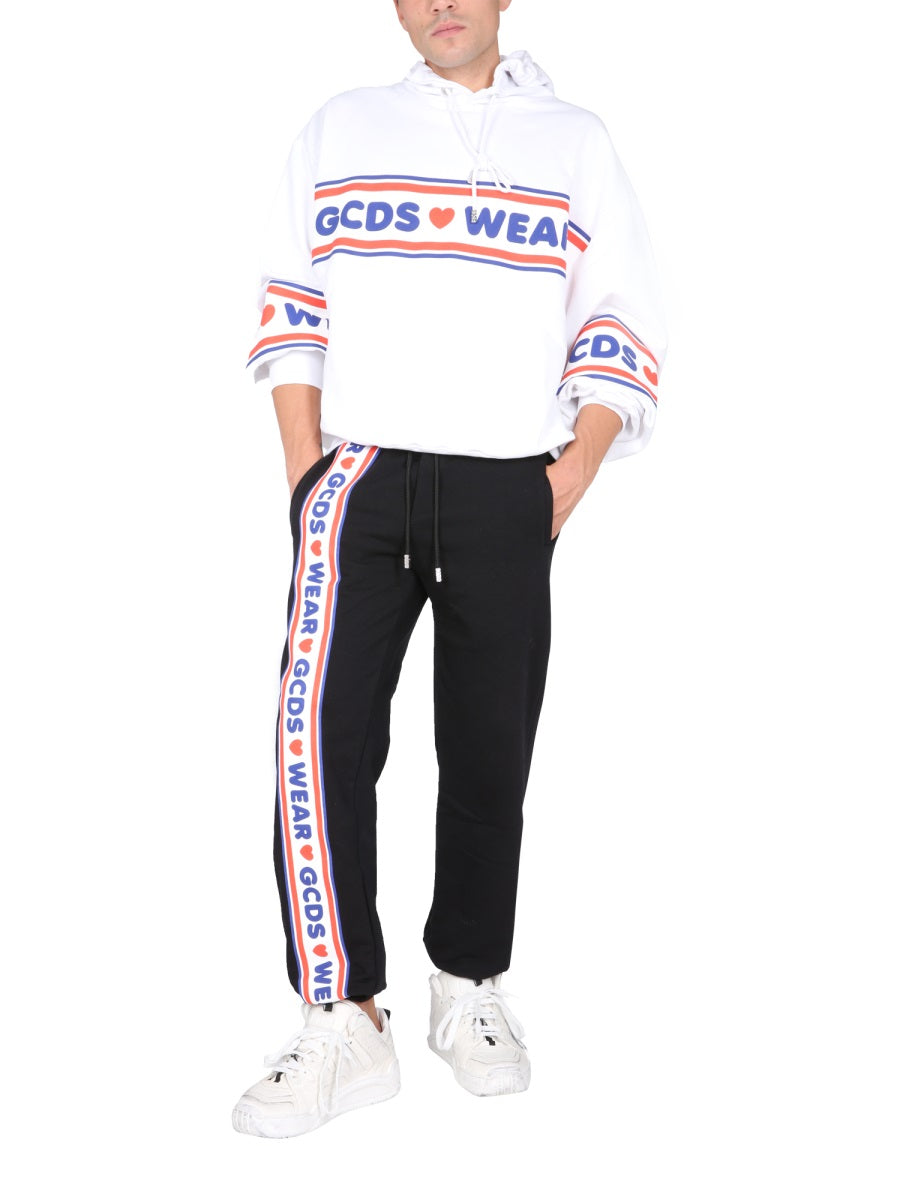 CUTE TAPE LOGO SWEATSHIRT GCDS