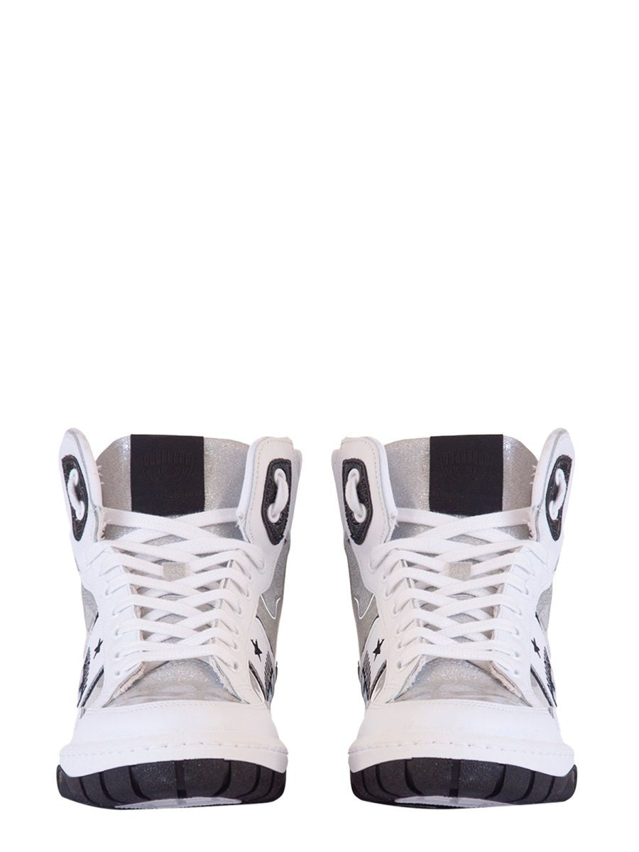 LOGOMANIA HIGH SNEAKER Chiara Ferragni