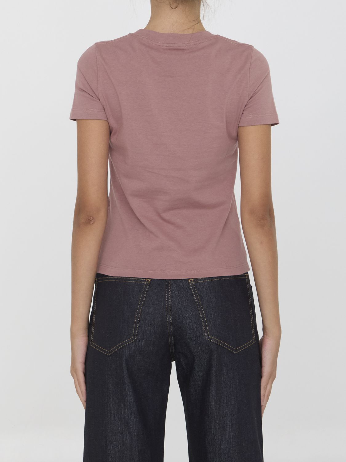 COTTON CREW-NECK T-SHIRT Chloé