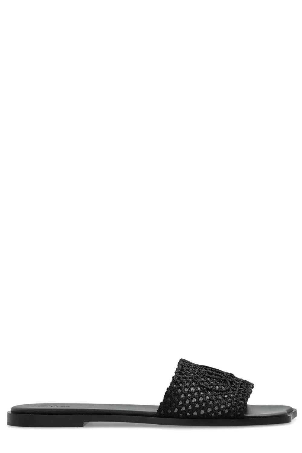 12L - FLOWER SANDALS Chloé BLACK 40