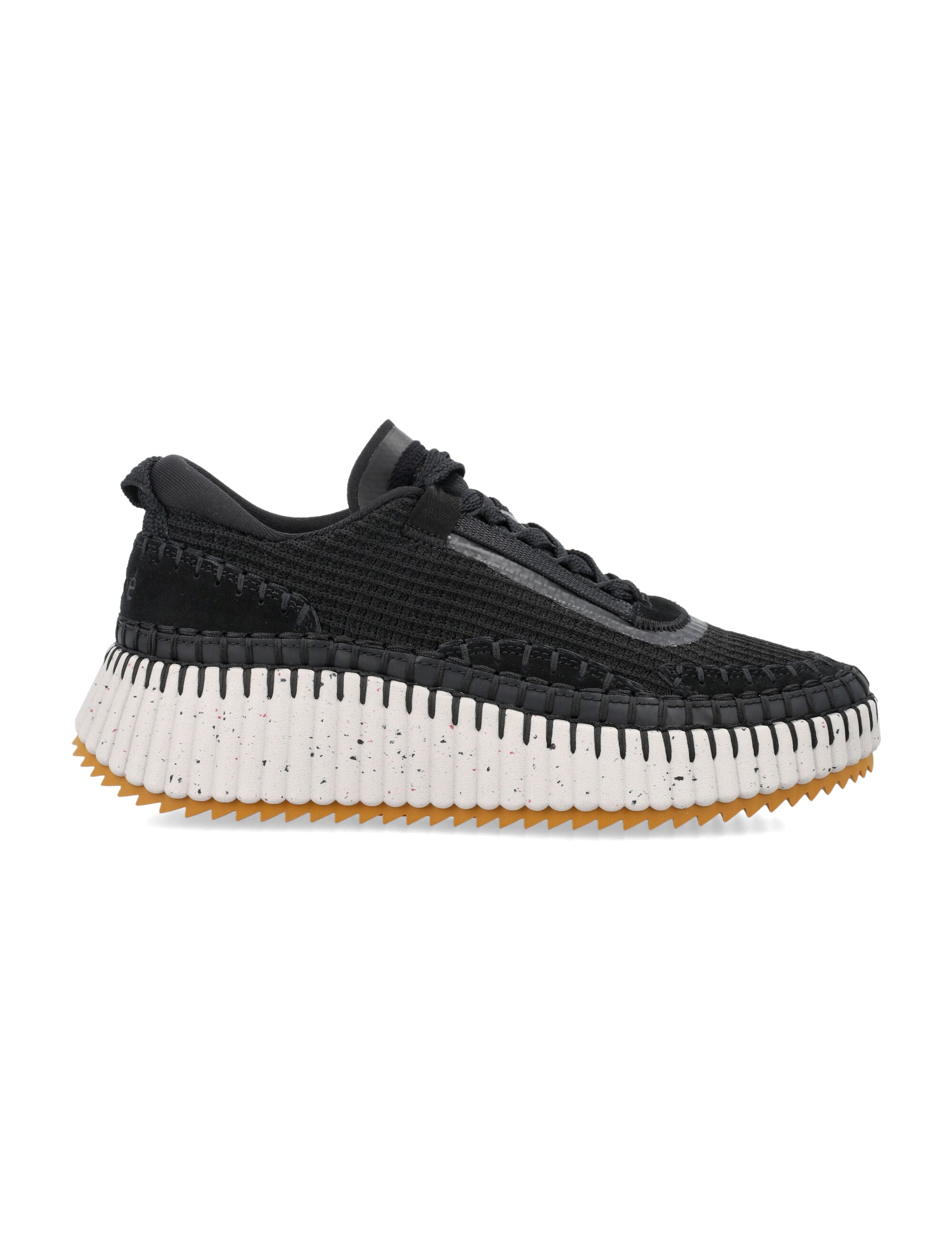 CHLOÉ NAMA SNEAKER IN LOWER-IMPACT MESH Chloé BLACK 36