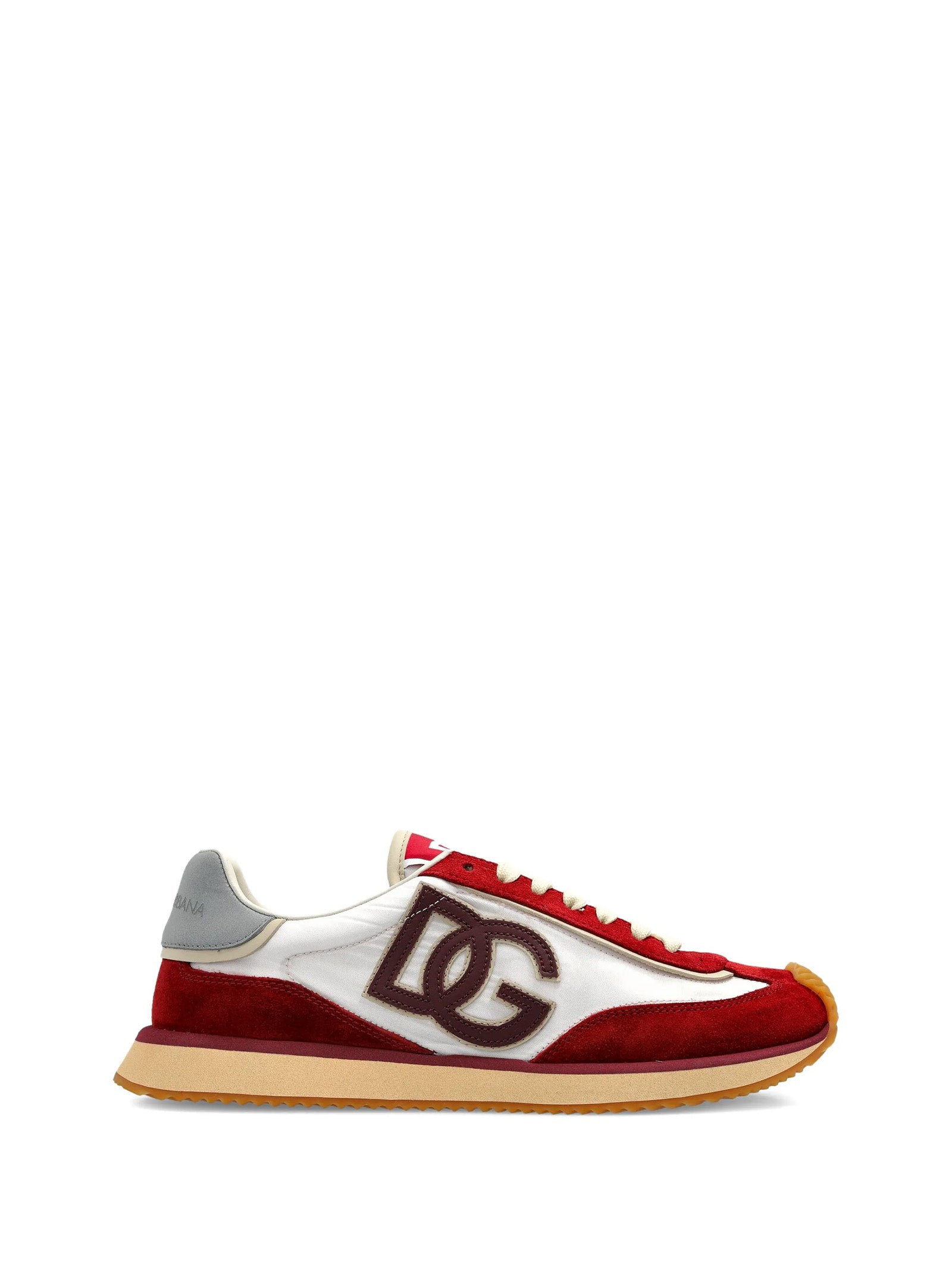DG BORDEAUX POLYESTER SNEAKERS Dolce & Gabbana DG BORDEAUX 38