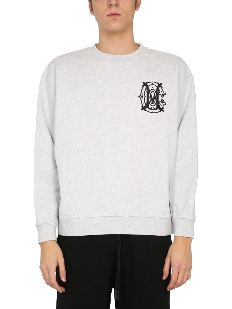 MONOGRAM SWEATSHIRT Marcelo Burlon WHITE S