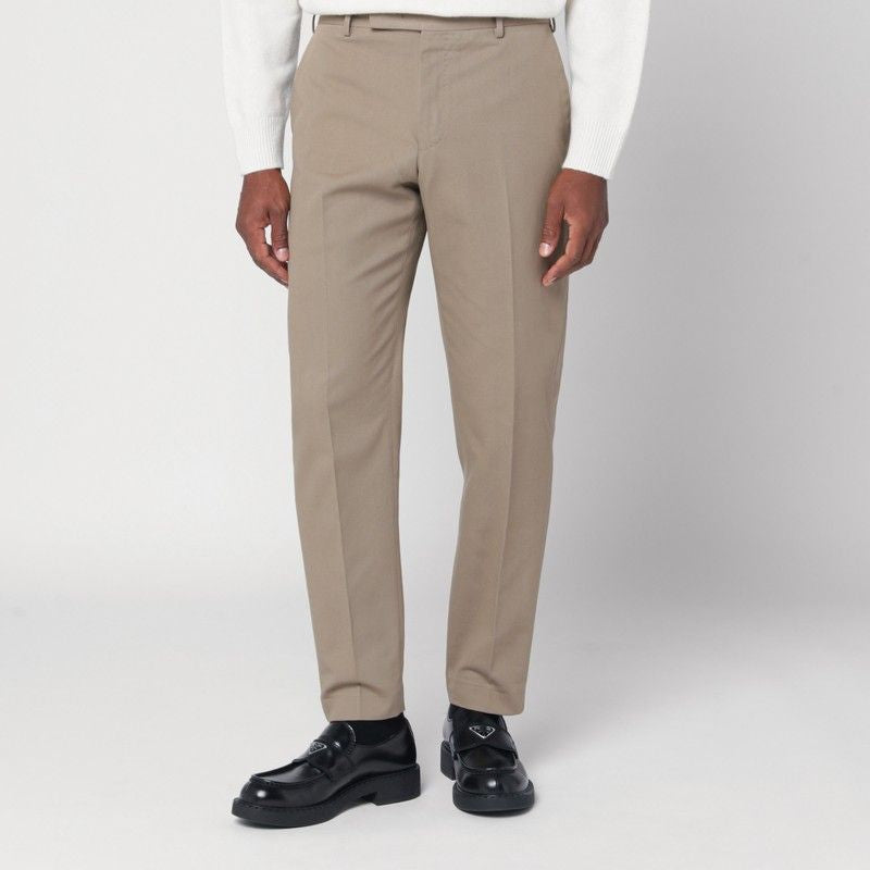 REBEL - COTTON TROUSERS PT Torino HAZELNUT 56