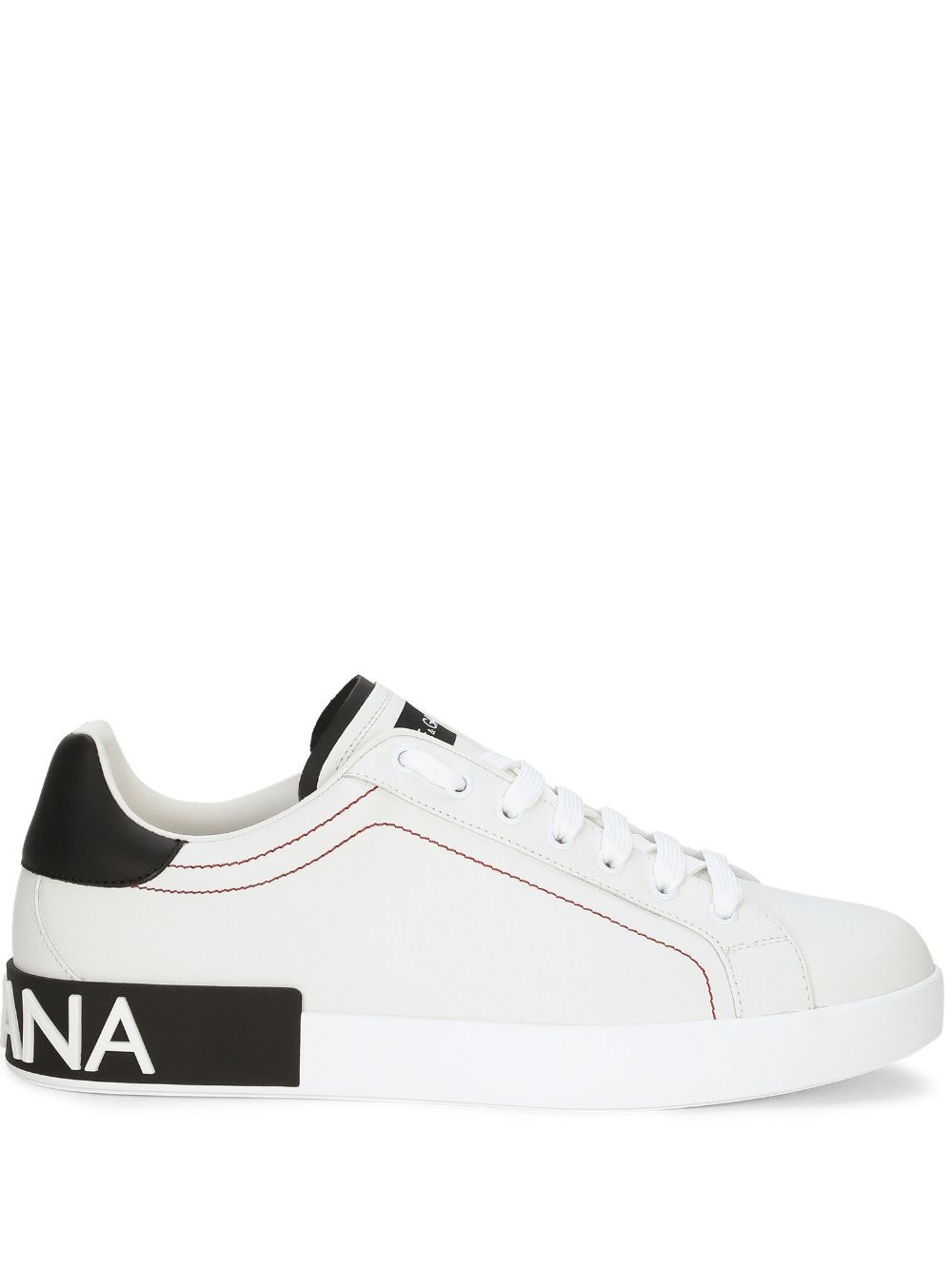 SNEAKER PORTOFINO Dolce & Gabbana WHITE 40