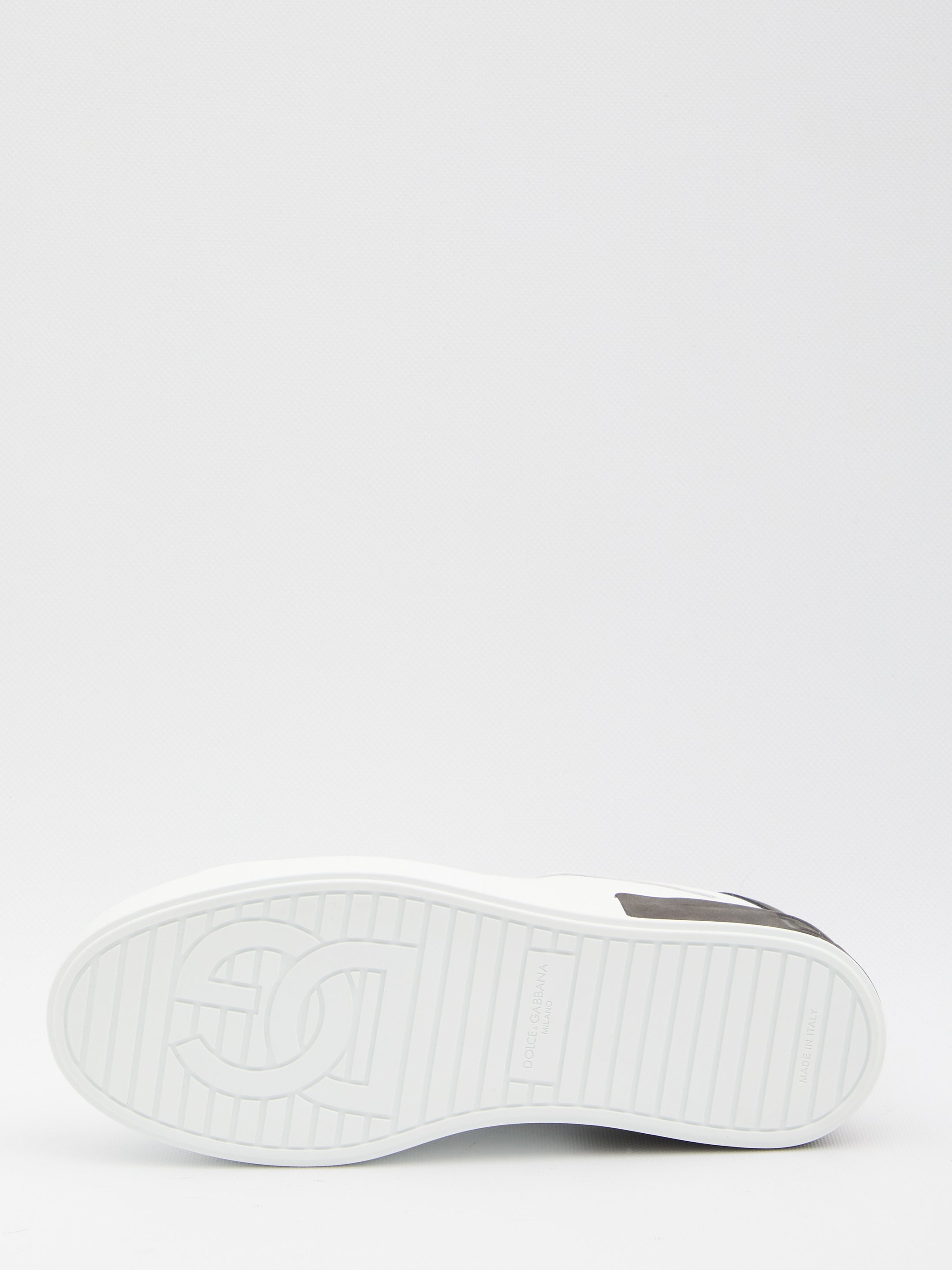 LEATHER PANEL SNEAKERS Dolce & Gabbana