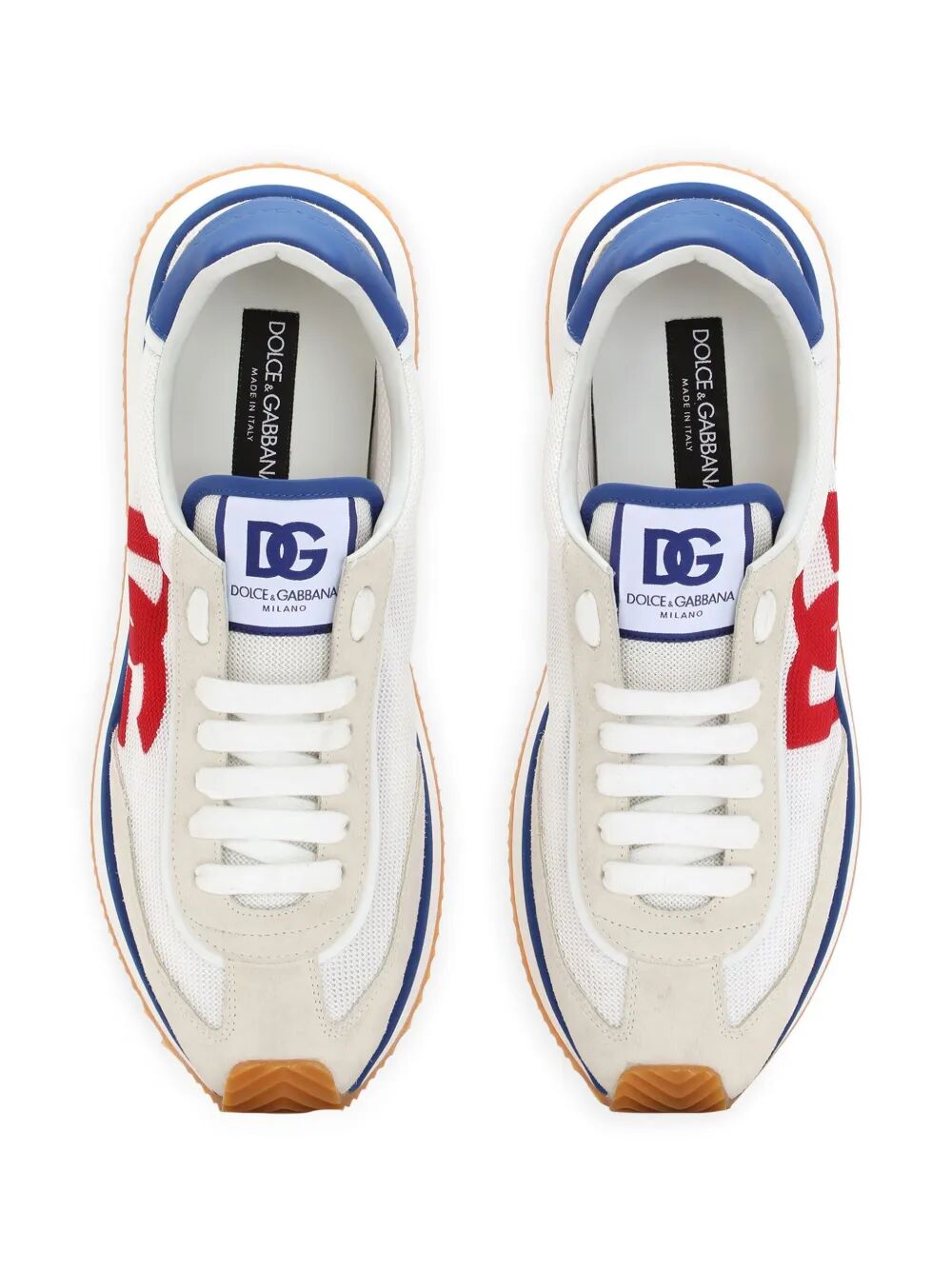 DG CUSHION SNEAKER IN MIXED MATERIALS Dolce & Gabbana