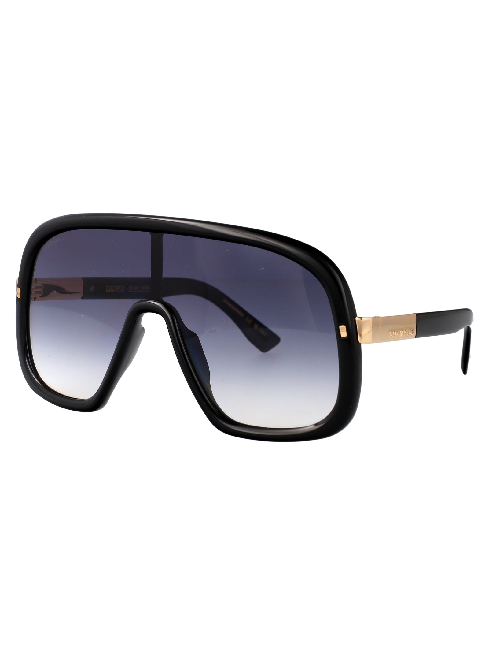 BLACK INJECTATE SUNGLASSES DSQUARED2