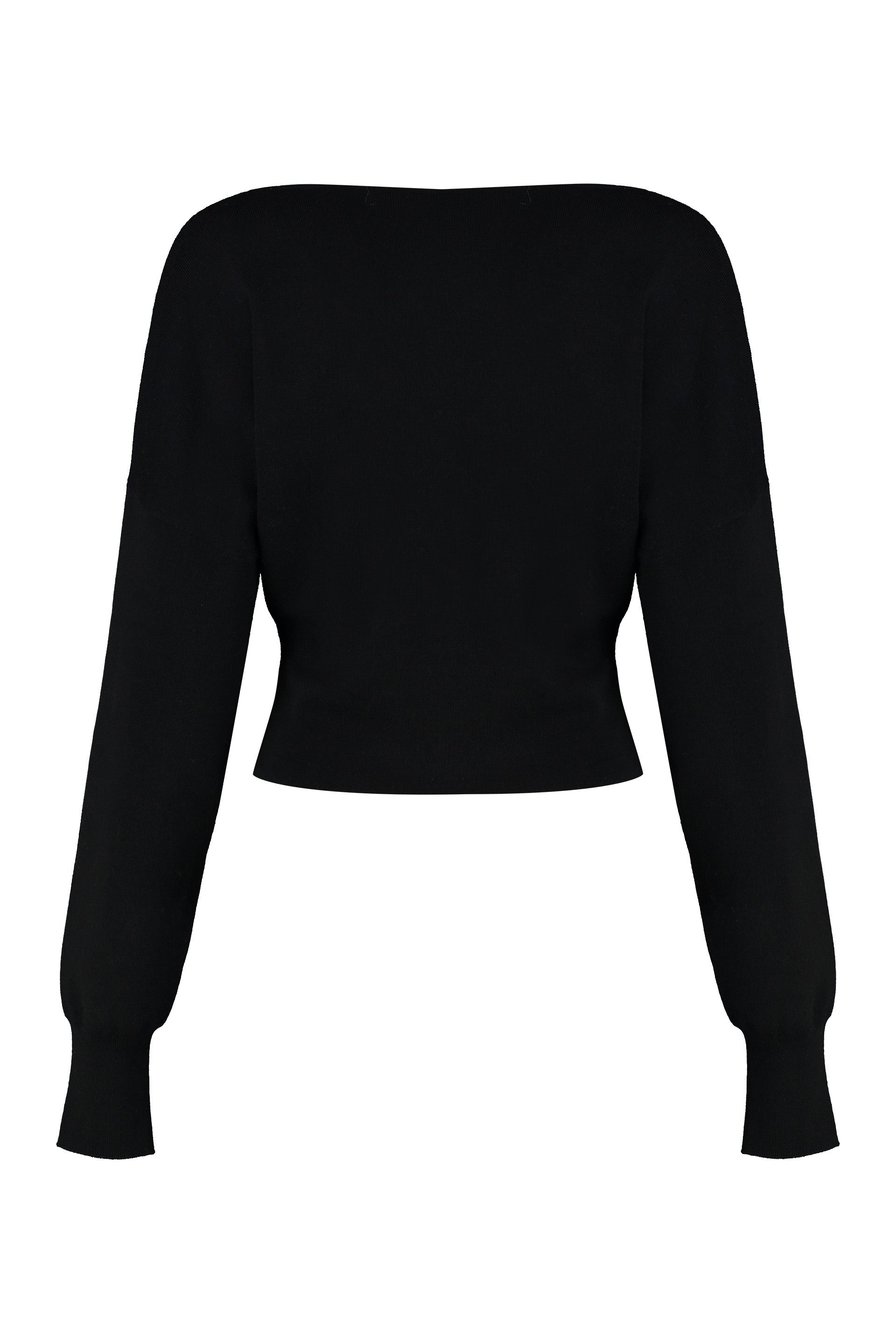 LIME WOOL AND CASHMERE SWEATER PAROSH