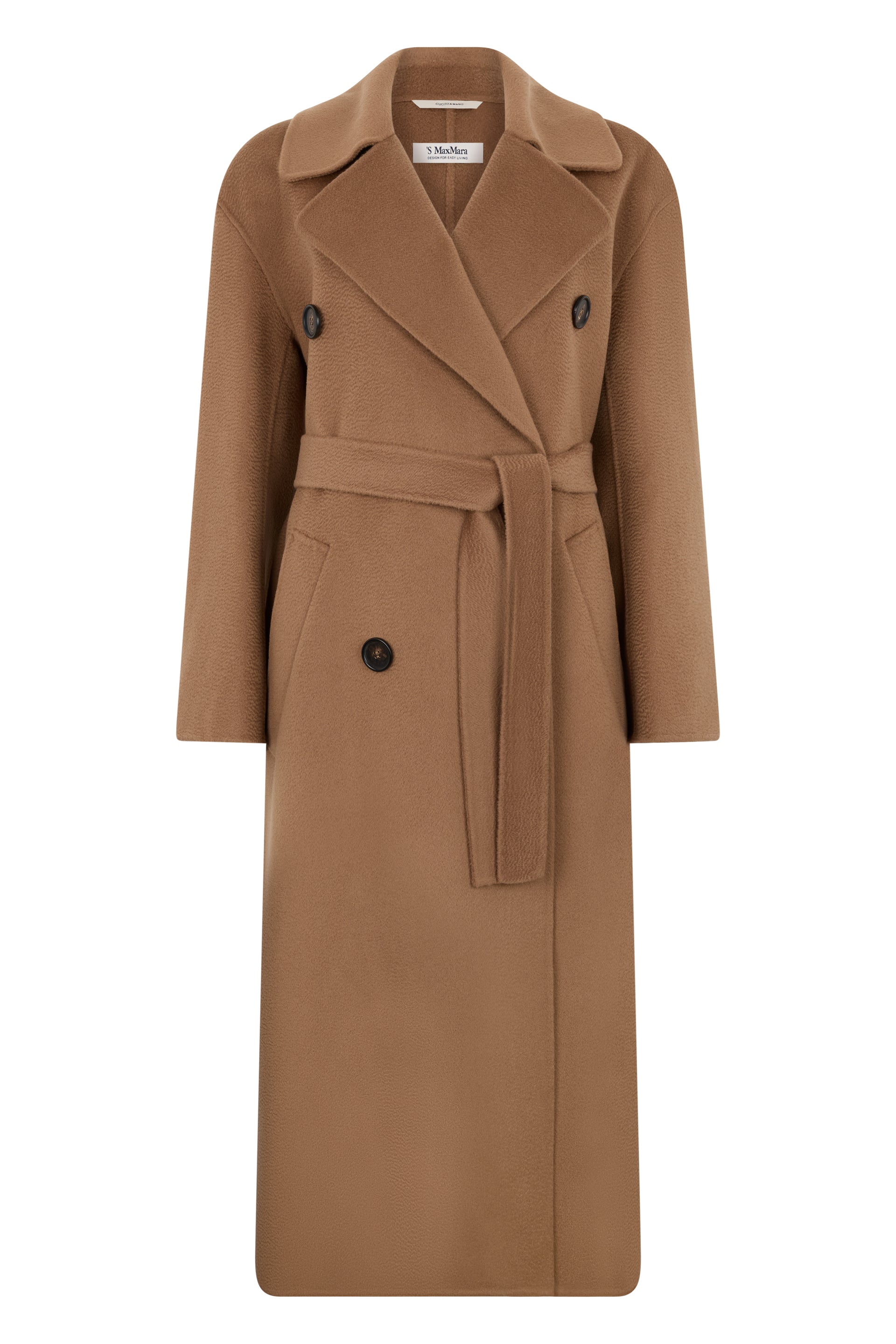 DALILA WOOL AND CASHMERE COAT S MAX MARA Camel 40