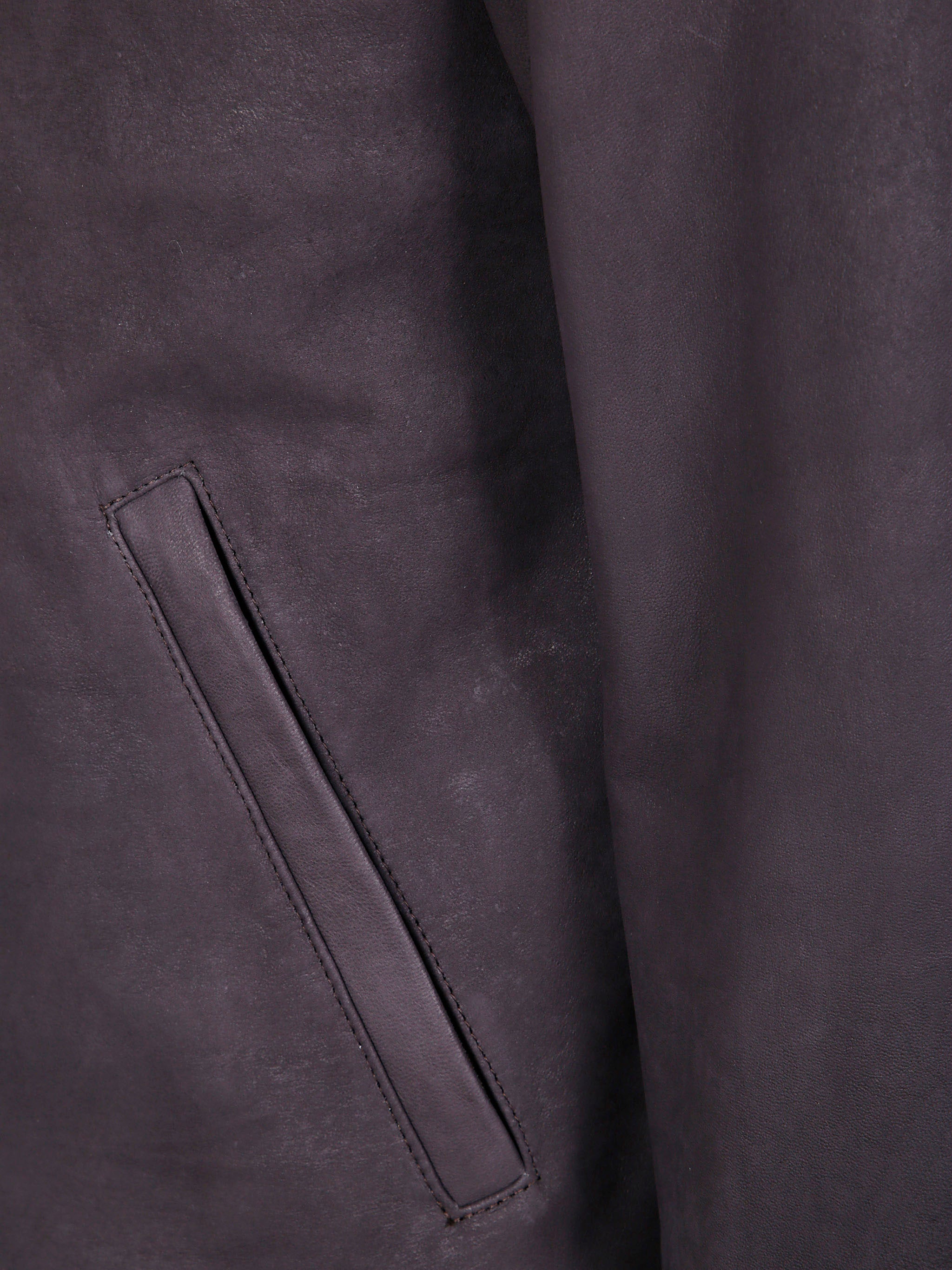 "DENNIS" SHEARLING BARBA Napoli
