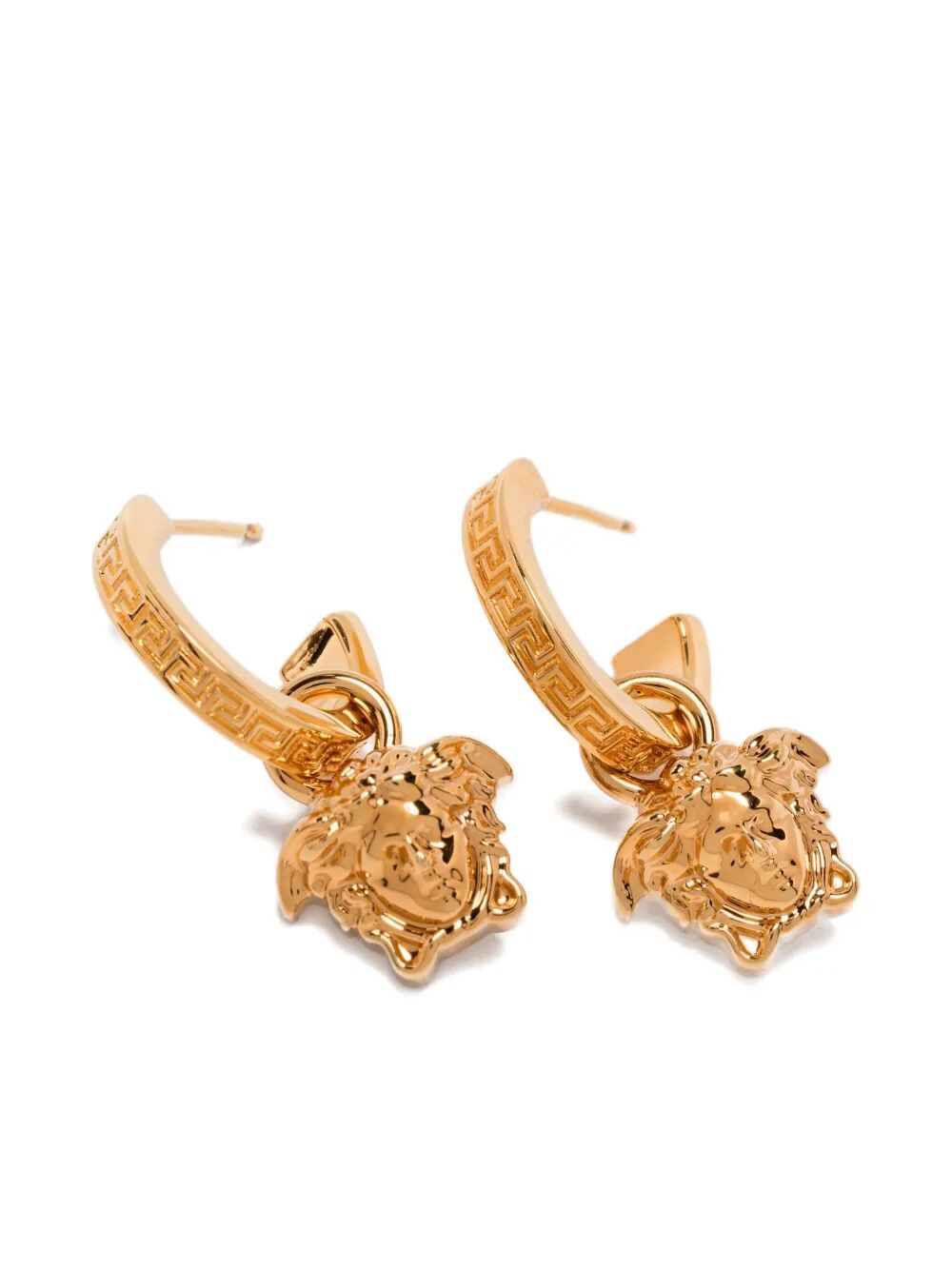 LA MEDUSA GRECA HOOP EARRINGS Versace
