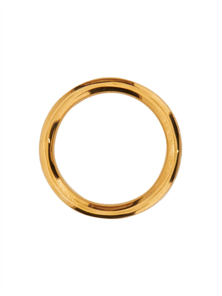 ANELLO CON CHIAVE GRECA INCISA Versace