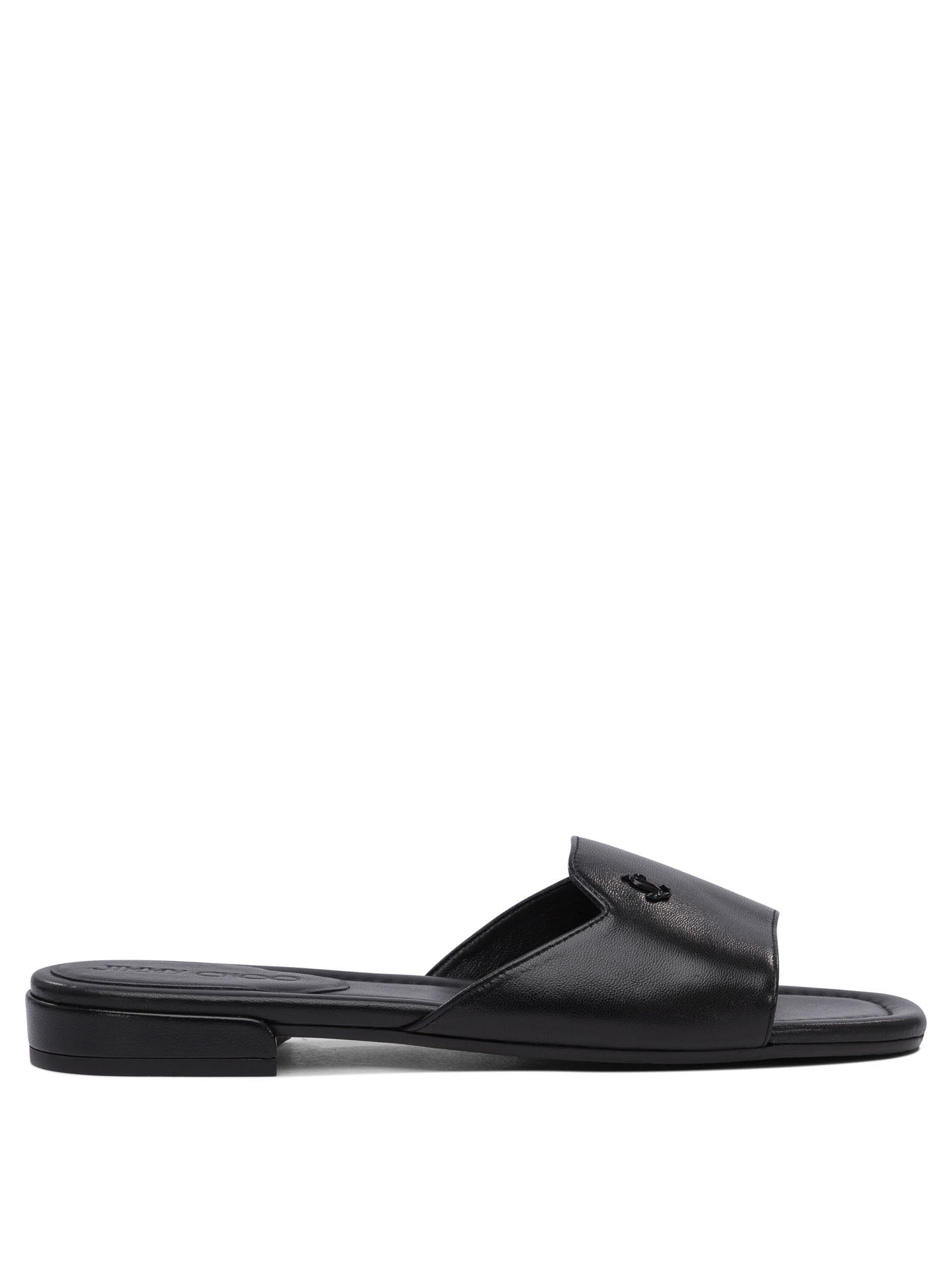 BLACK RUBBER SANDALS Jimmy Choo BLACK 36.5