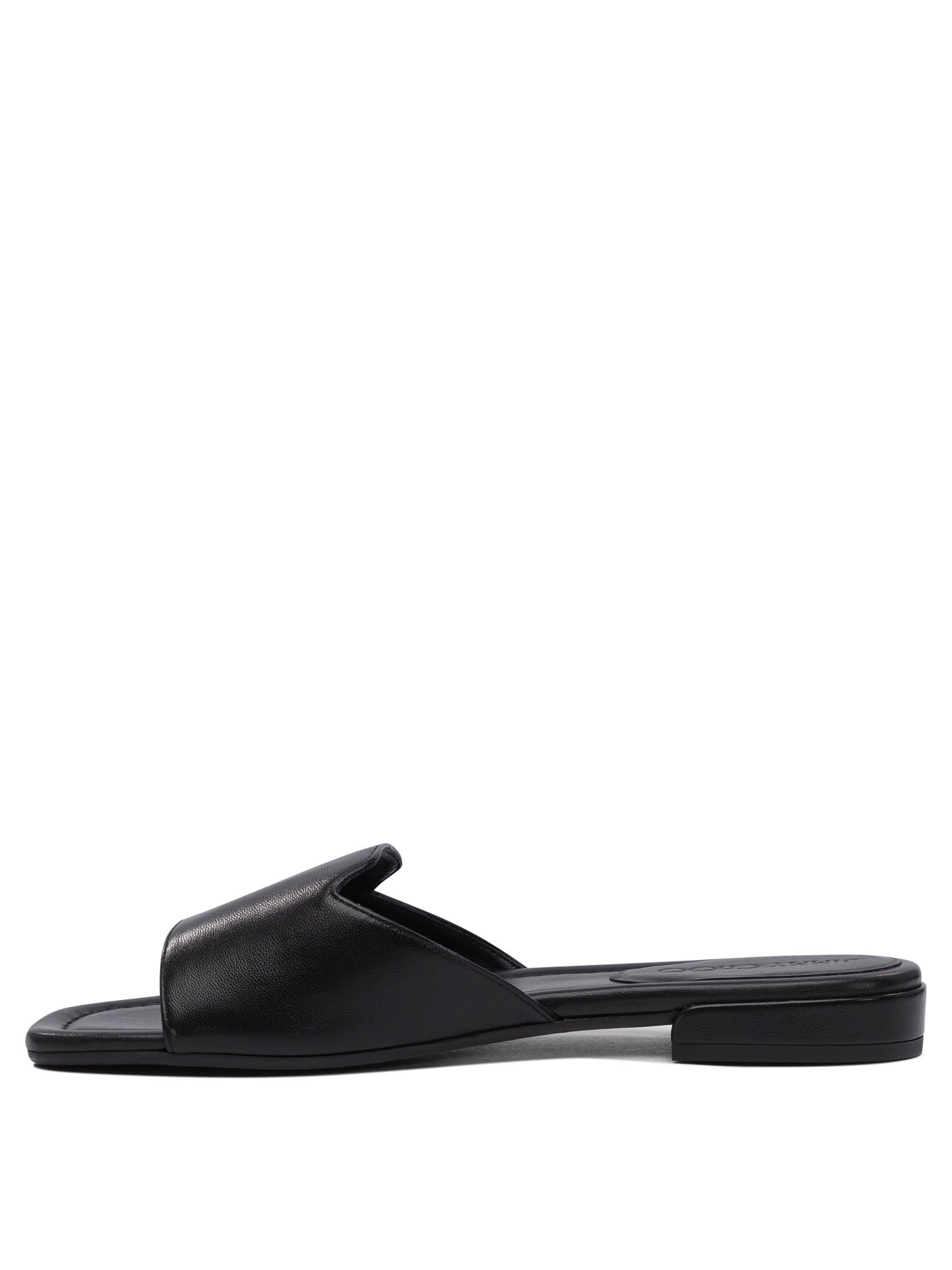 BLACK RUBBER SANDALS Jimmy Choo