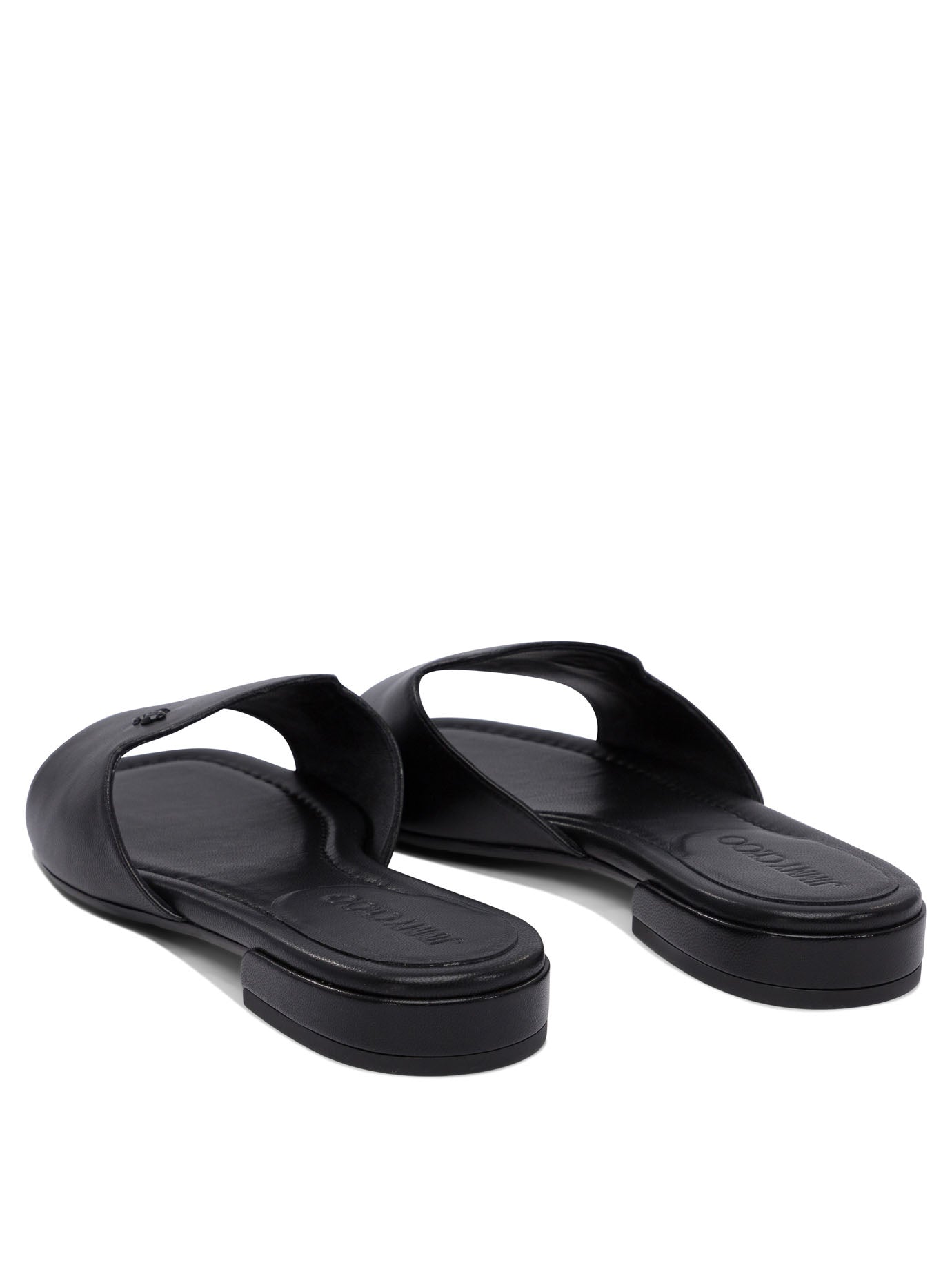 BLACK RUBBER SANDALS Jimmy Choo
