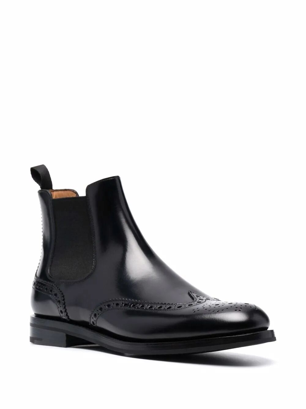 CHARLIZE BROGUE-DETAIL CHELSEA BOOTS Church's