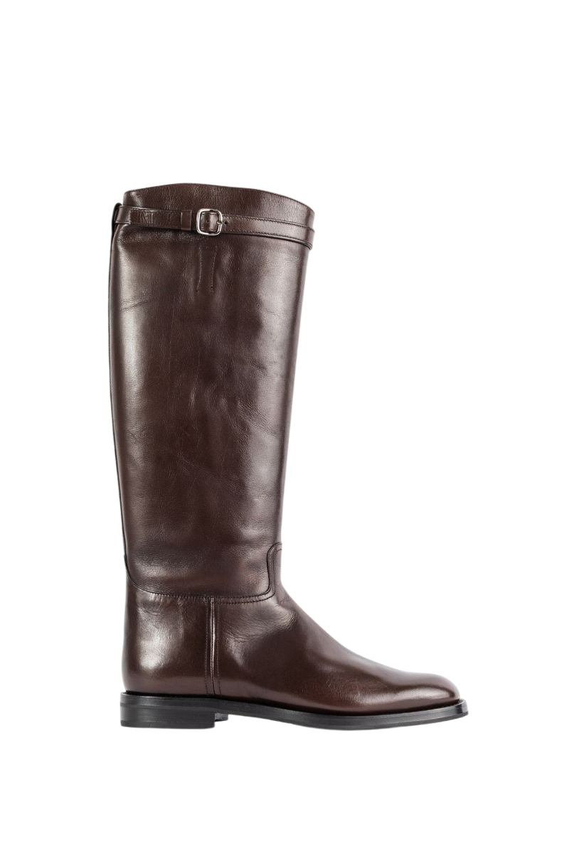 MICHELLE BOOTS IN LEATHER Church's BROWN 40