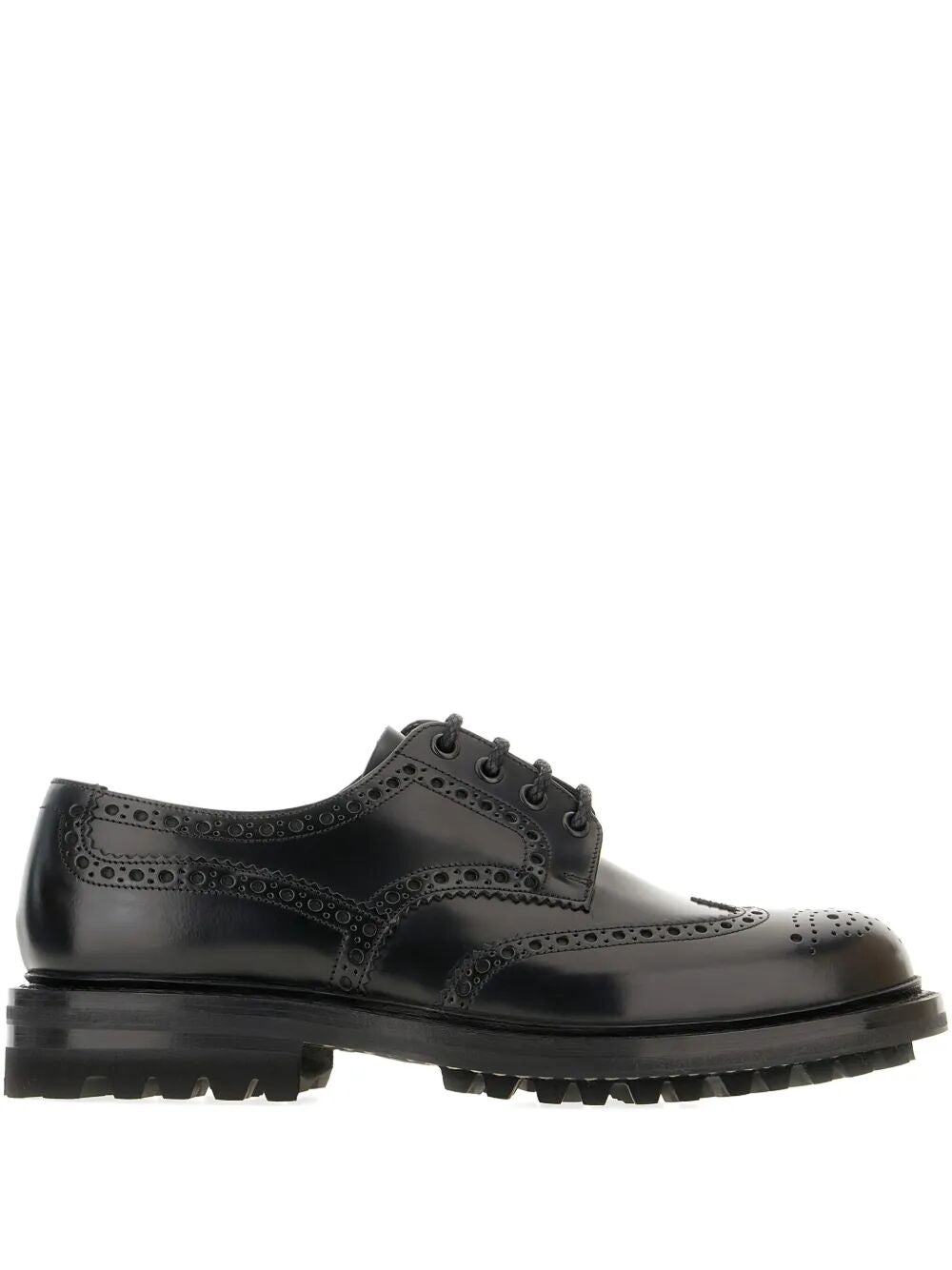 BROGUE DERBY SHOES Church's BLACK 9