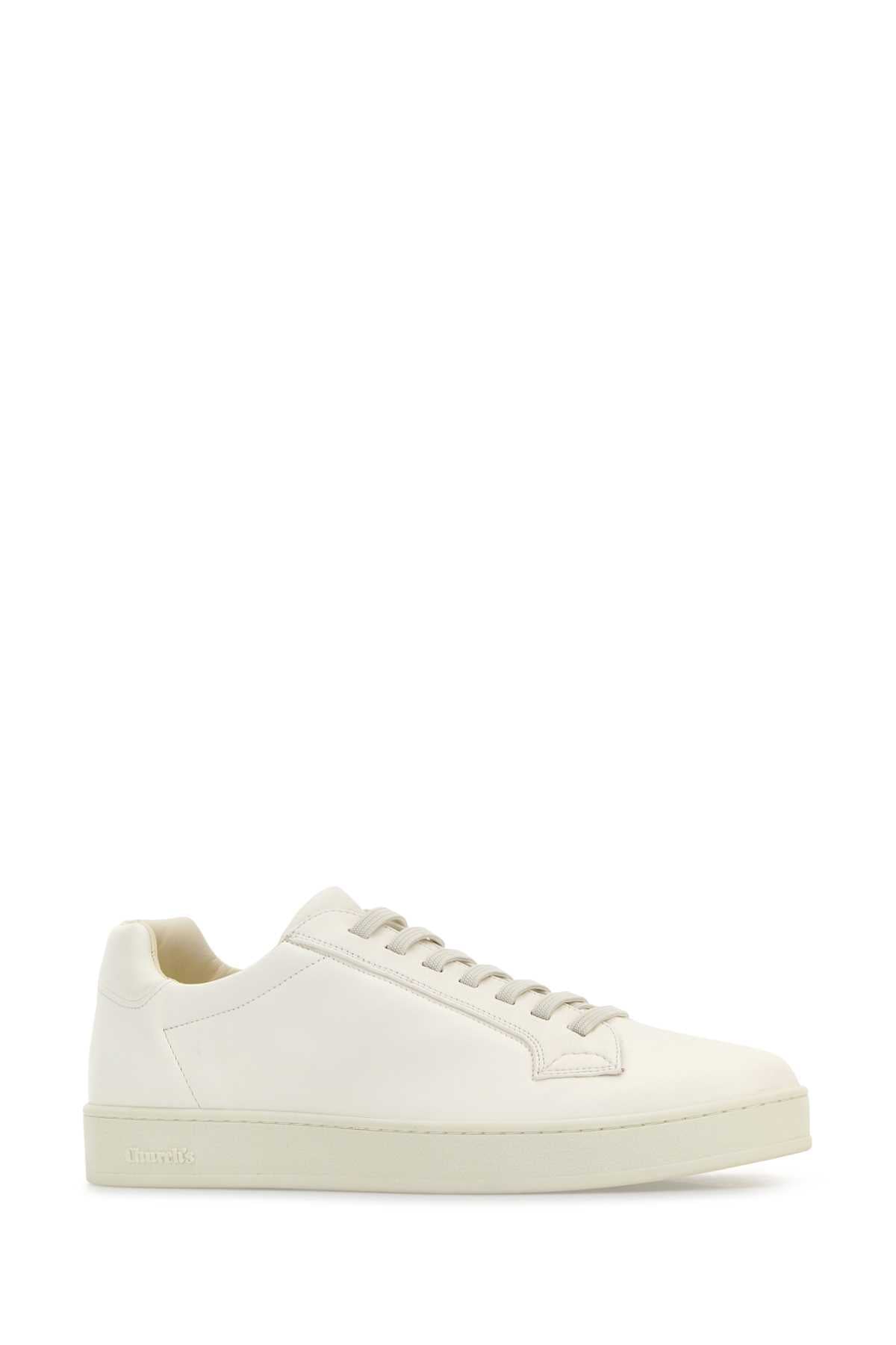 WHITE NAPPA LEATHER LUDLOW 3 SNEAKERS Church's