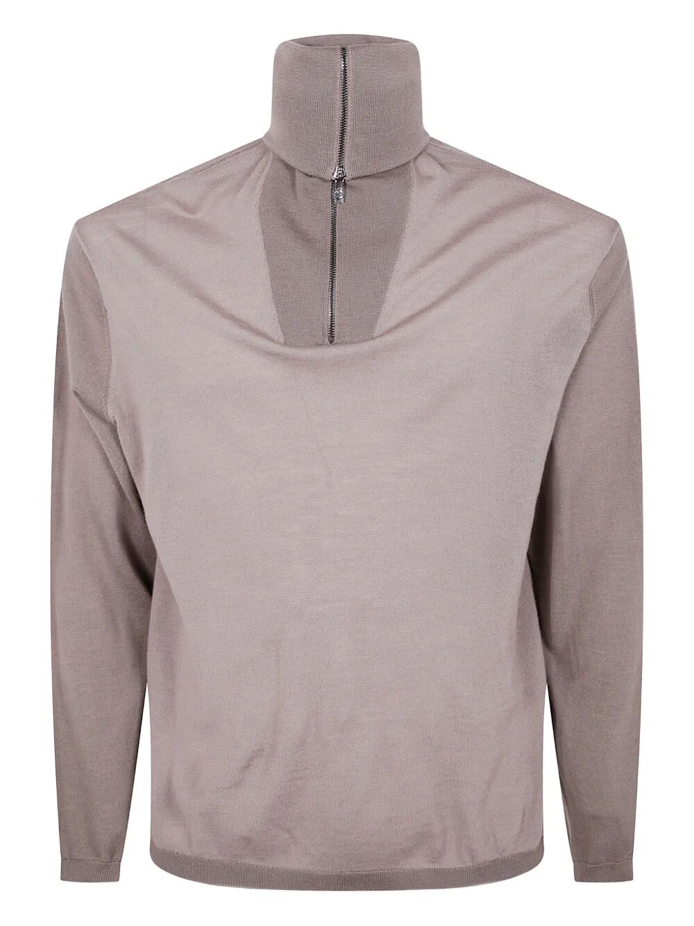 HALF ZIP TURTLE NECK SWEATER Emporio Armani