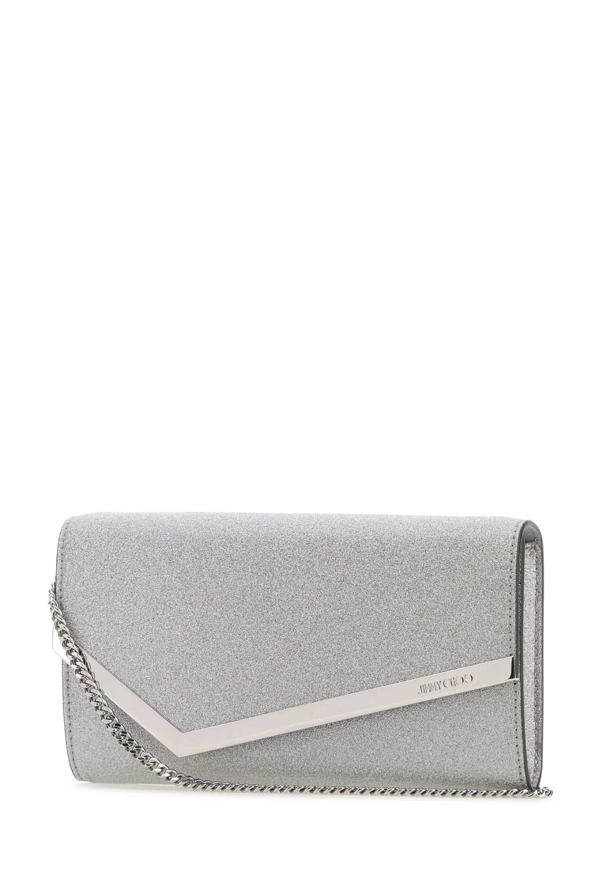 EMBELLISHED LEATHER EMMIE CLUTCH Jimmy Choo